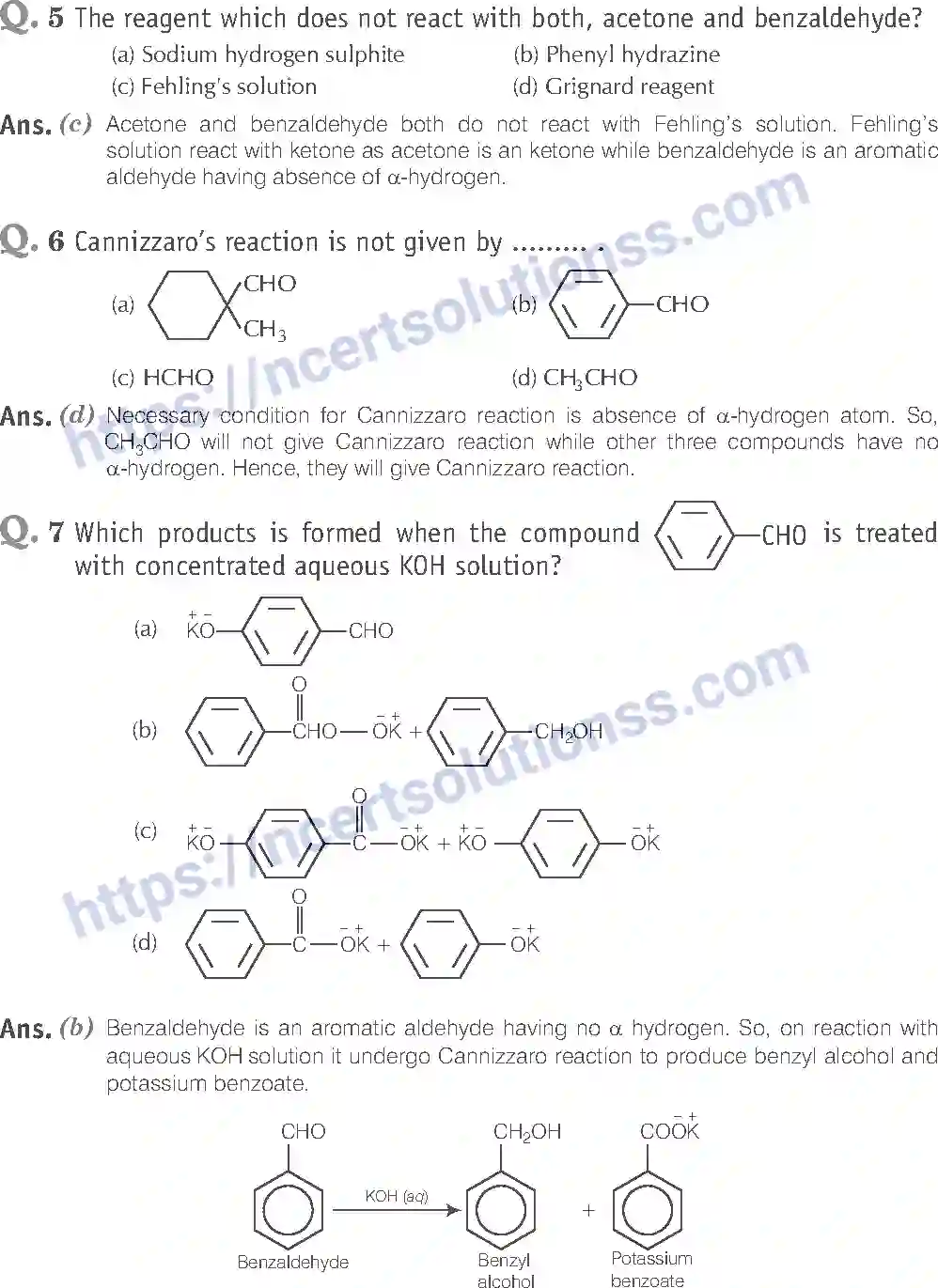 NCERT-Exemplar-Solution-Class-12-Chemistry-Aldehyde-Ketones-and-Carboxylic-Acids-41-page-3