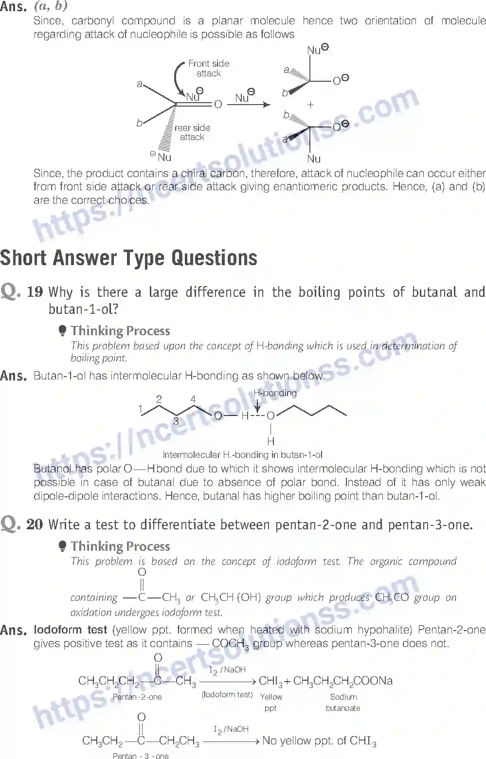 NCERT-Exemplar-Solution-Class-12-Chemistry-Aldehyde-Ketones-and-Carboxylic-Acids-41-page-8