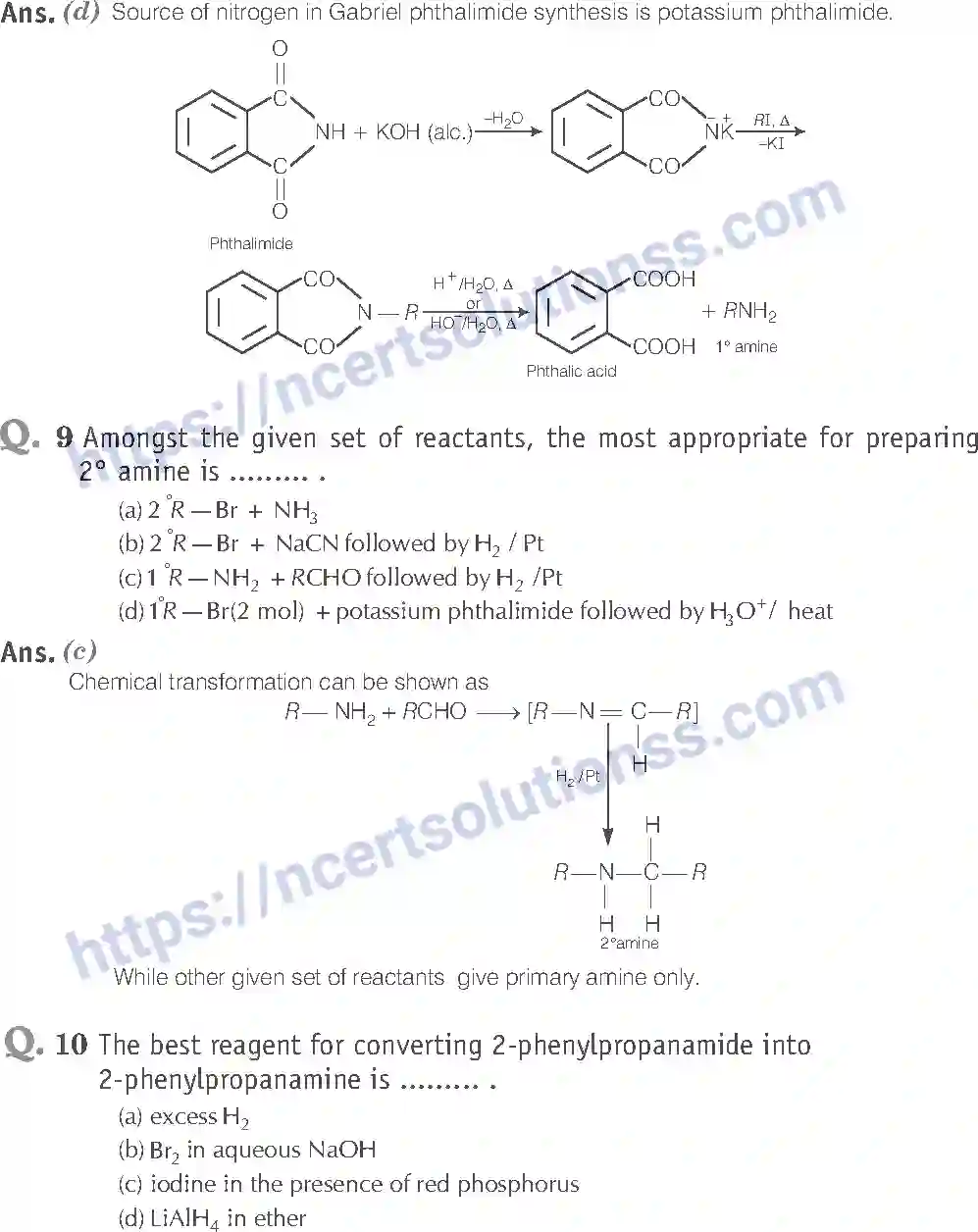 NCERT-Exemplar-Solution-Class-12-Chemistry-Amines-42-page-4
