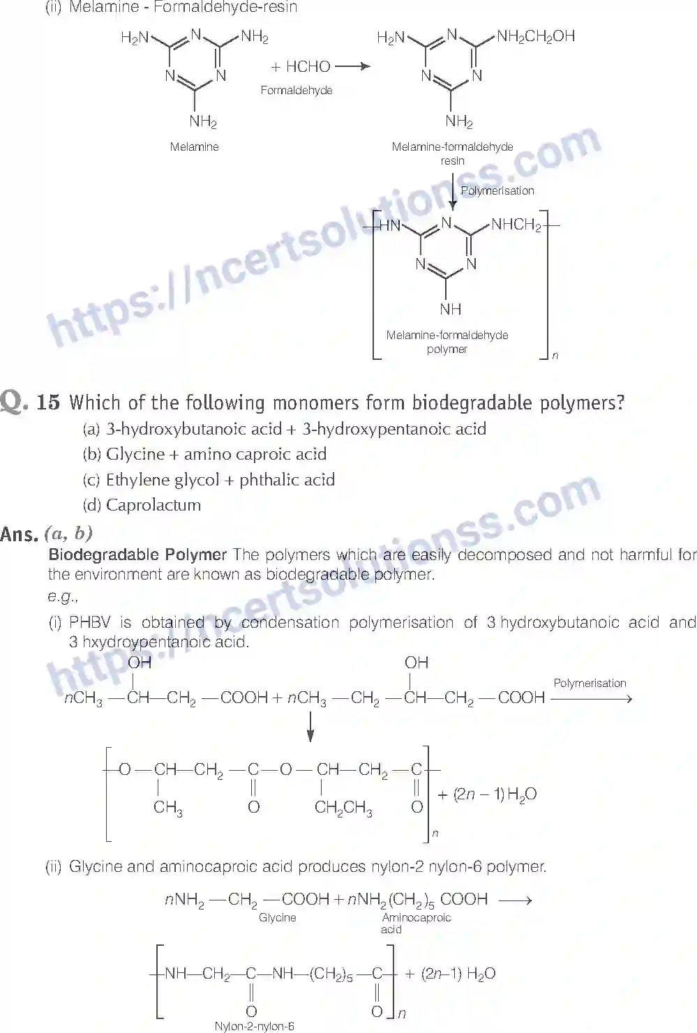 NCERT-Exemplar-Solution-Class-12-Chemistry-Polymer-44-page-6