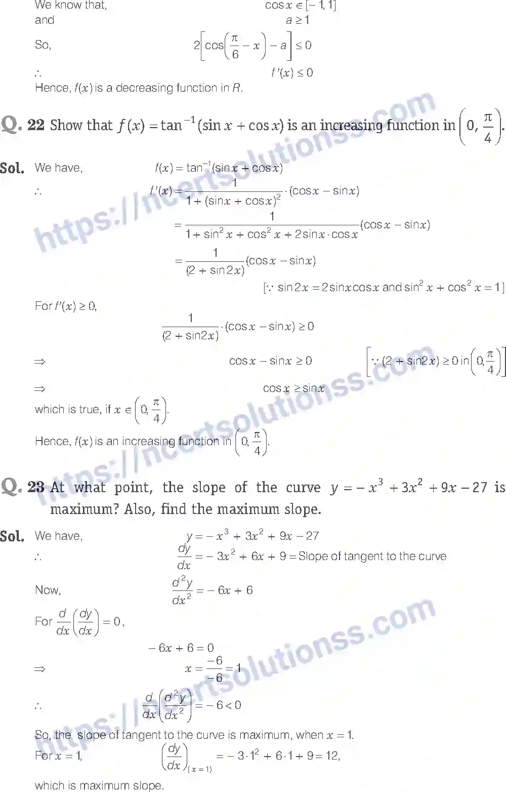 NCERT-Exemplar-Solution-Class-12-Mathematics-Application-of-Derivatives-6-page-14
