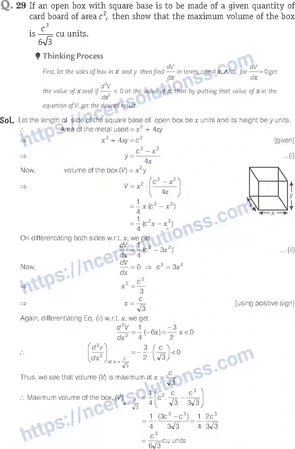 NCERT-Exemplar-Solution-Class-12-Mathematics-Application-of-Derivatives-6-page-20