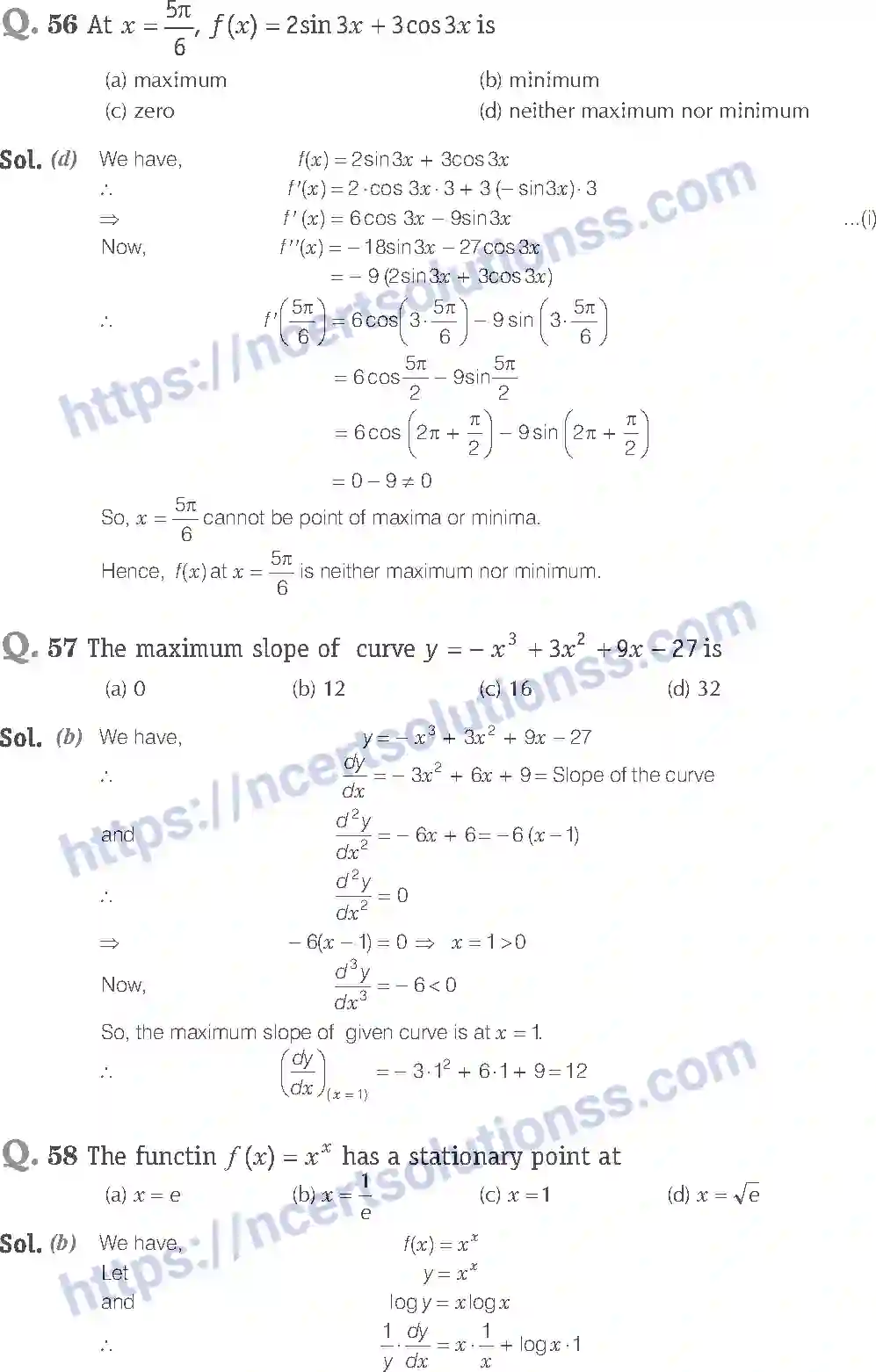 NCERT-Exemplar-Solution-Class-12-Mathematics-Application-of-Derivatives-6-page-37