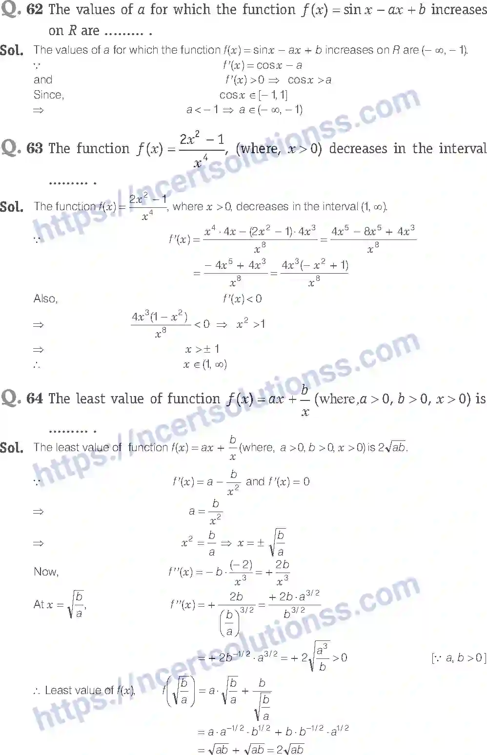 NCERT-Exemplar-Solution-Class-12-Mathematics-Application-of-Derivatives-6-page-40