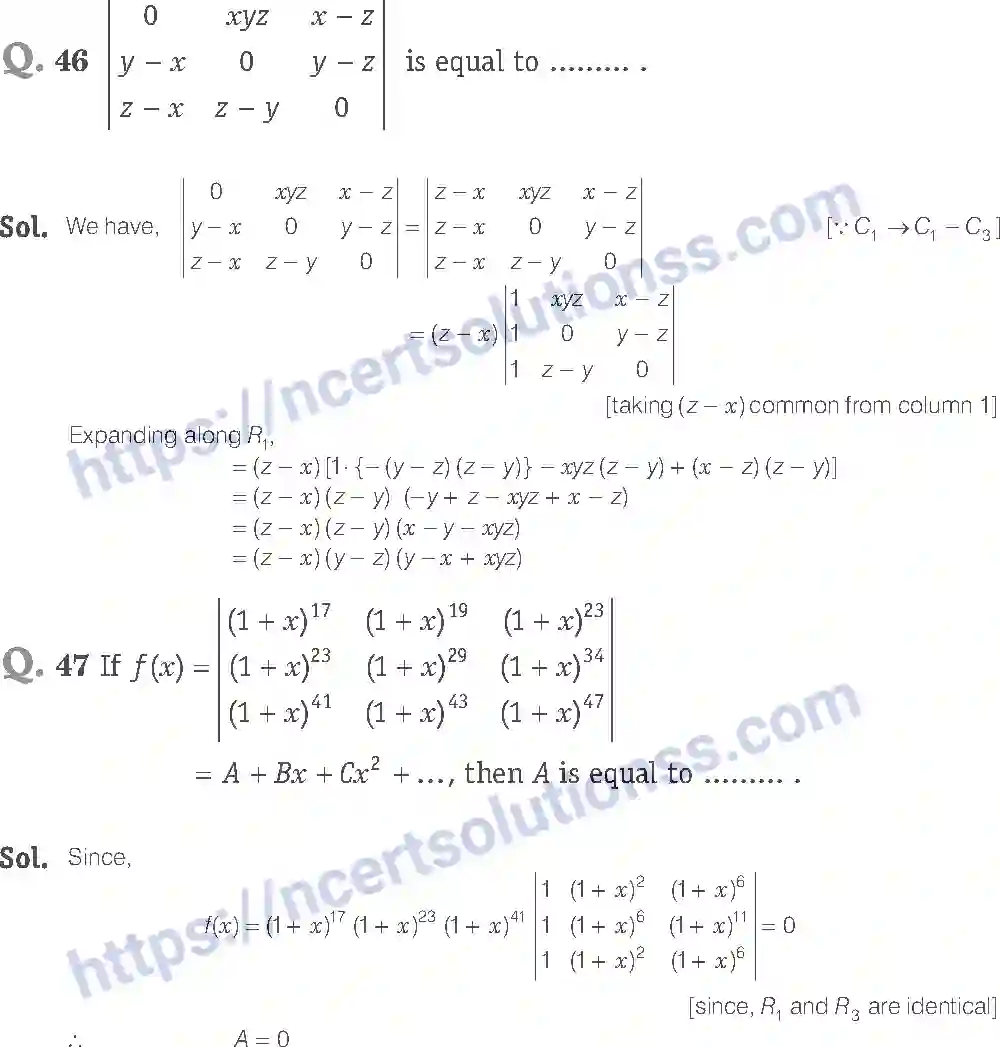NCERT-Exemplar-Solution-Class-12-Mathematics-Determinants-4-page-25
