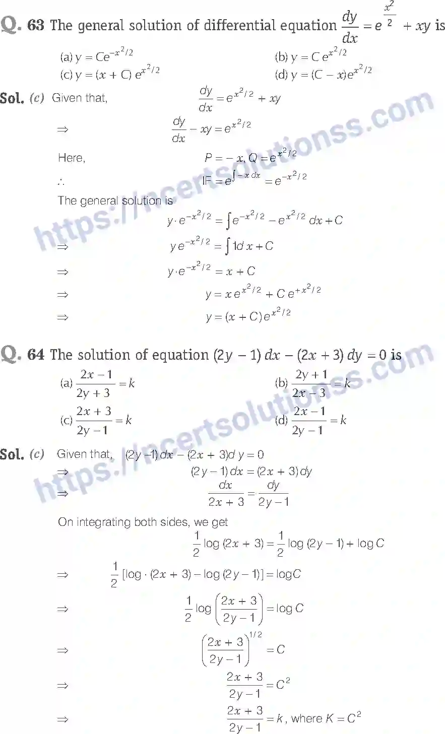 NCERT-Exemplar-Solution-Class-12-Mathematics-Differential-Equations-9-page-32