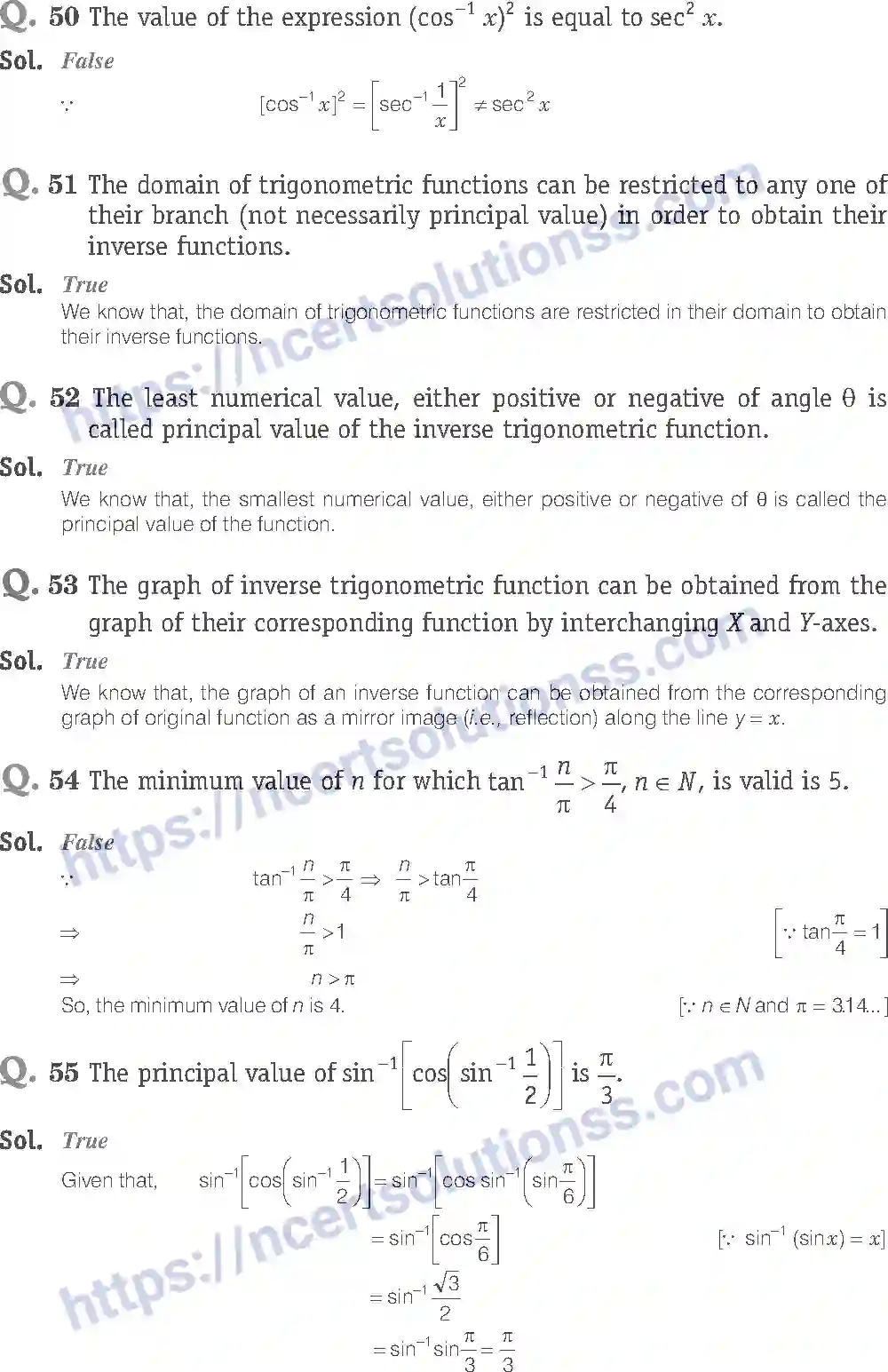 NCERT-Exemplar-Solution-Class-12-Mathematics-Inverse-Trigonometric-Functions-2-page-24
