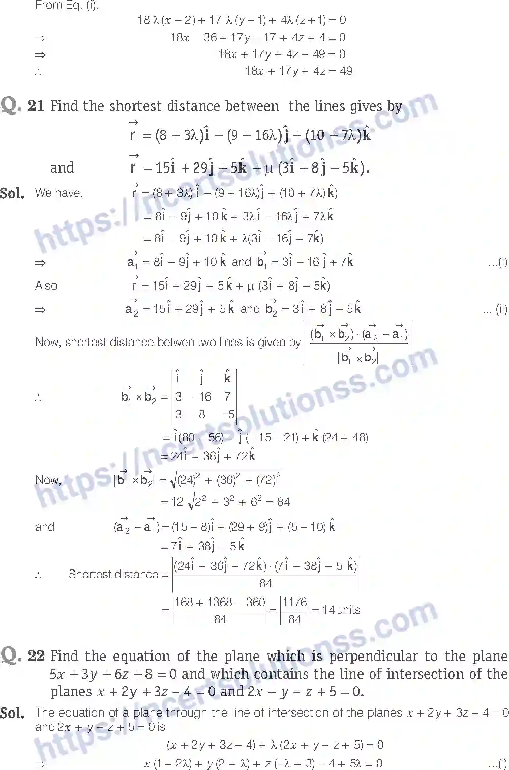 NCERT-Exemplar-Solution-Class-12-Mathematics-Three-Dimensional-Geometry-11-page-12