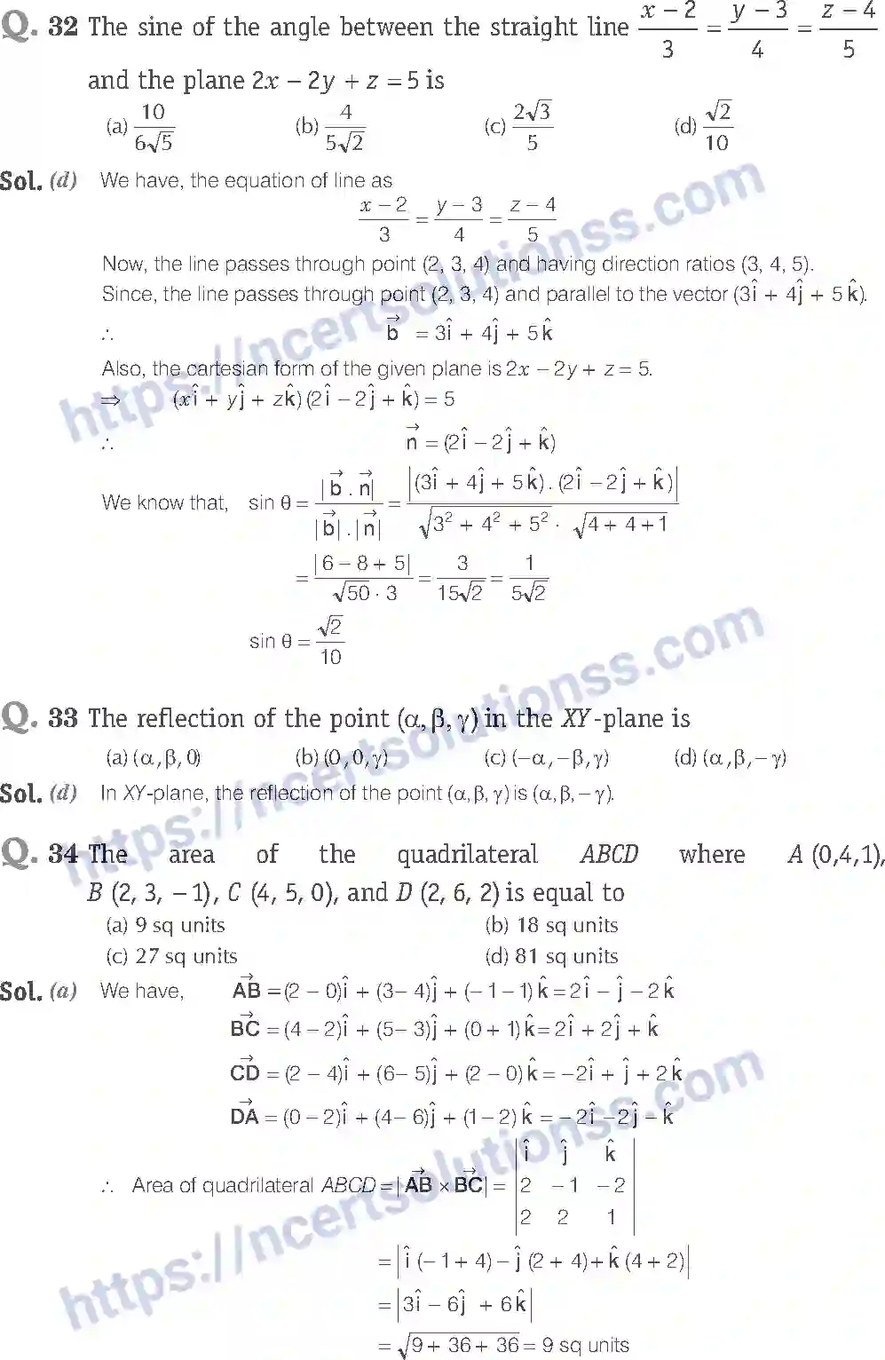 NCERT-Exemplar-Solution-Class-12-Mathematics-Three-Dimensional-Geometry-11-page-18
