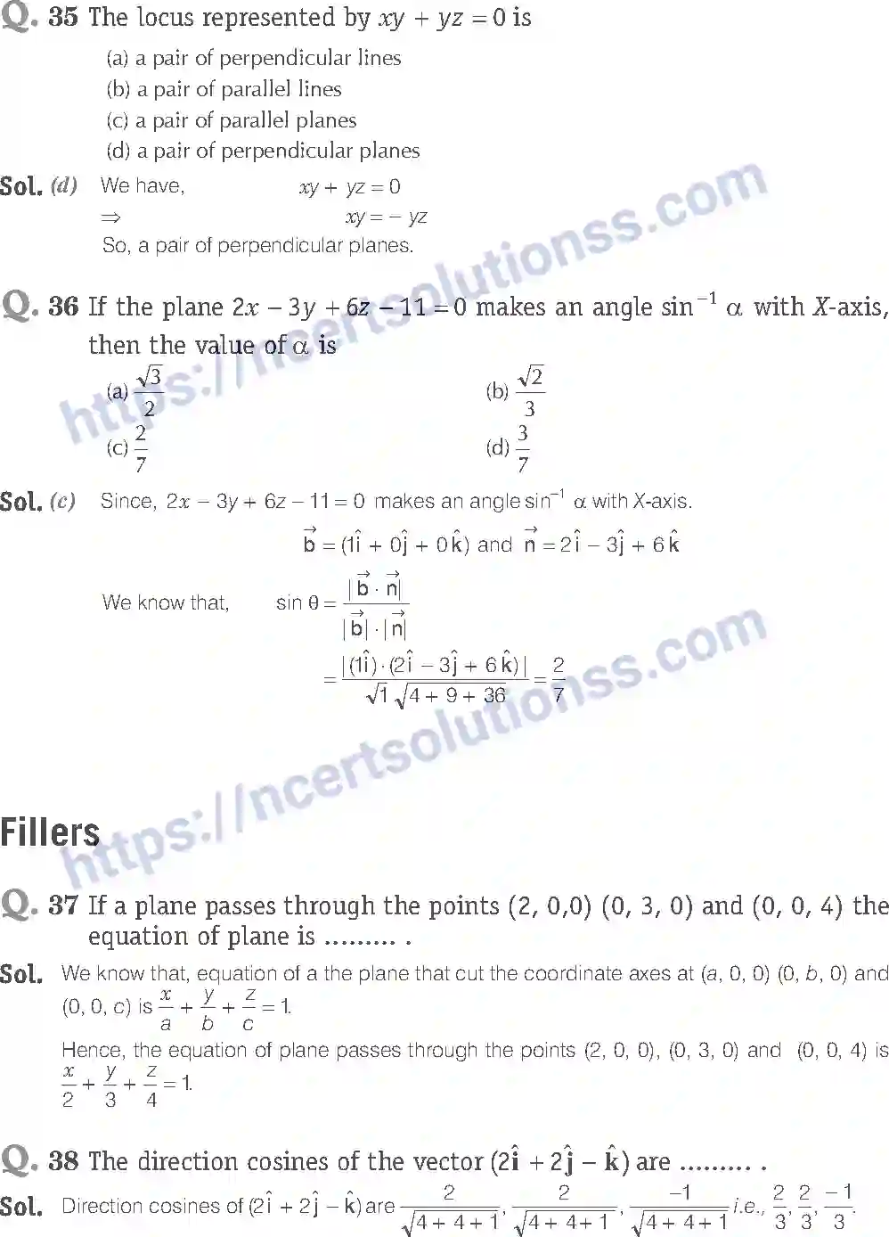 NCERT-Exemplar-Solution-Class-12-Mathematics-Three-Dimensional-Geometry-11-page-19