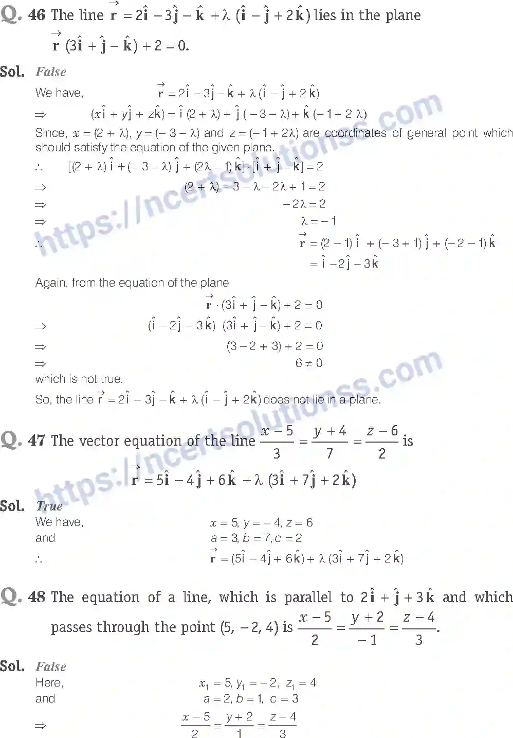 NCERT-Exemplar-Solution-Class-12-Mathematics-Three-Dimensional-Geometry-11-page-22