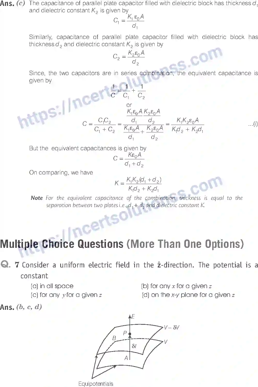 NCERT-Exemplar-Solution-Class-12-Physics-Electrostatic-Potential-and-Capacitance-47-page-4