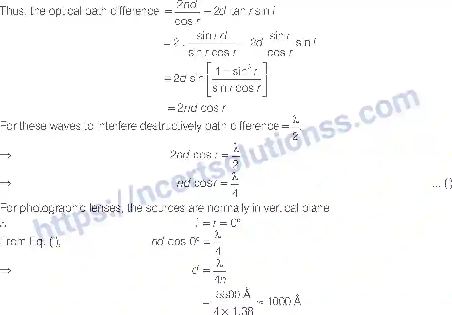 NCERT-Exemplar-Solution-Class-12-Physics-Wave-Optics-55-page-16