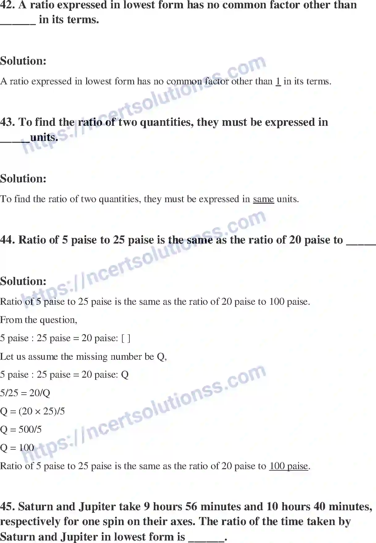 NCERT-Exemplar-Solution-Class-6-Mathematics-Ratio-and-Proportion-253-page-17