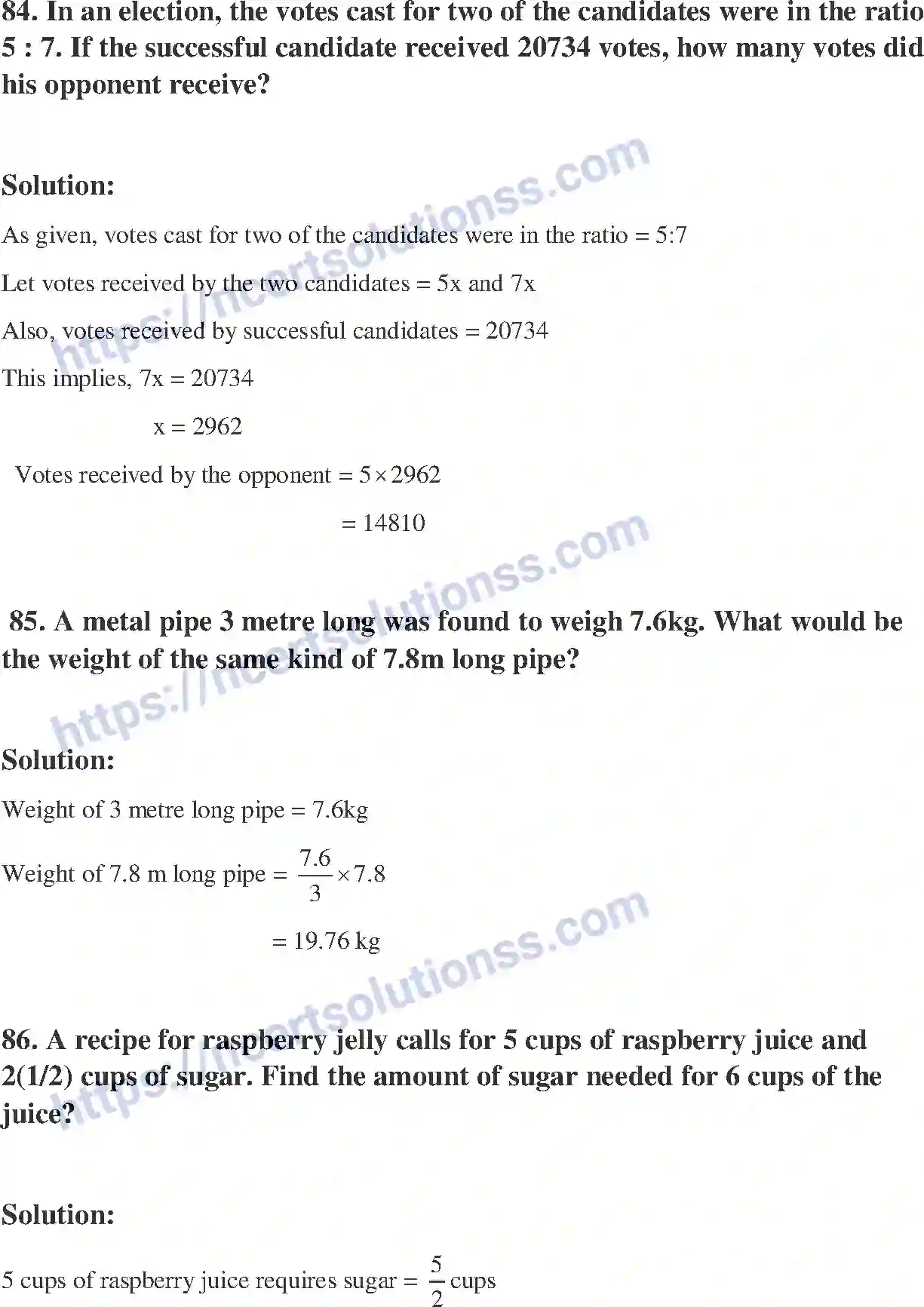 NCERT-Exemplar-Solution-Class-6-Mathematics-Ratio-and-Proportion-253-page-39