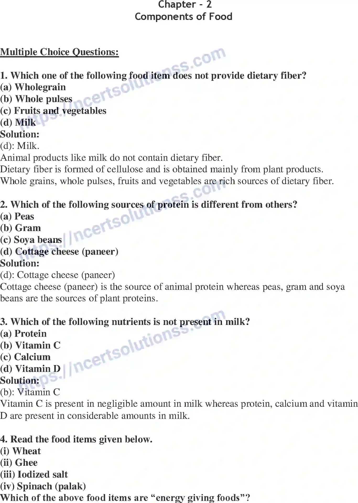 NCERT-Exemplar-Solution-Class-6-Science-Components-of-Food-256-page-1