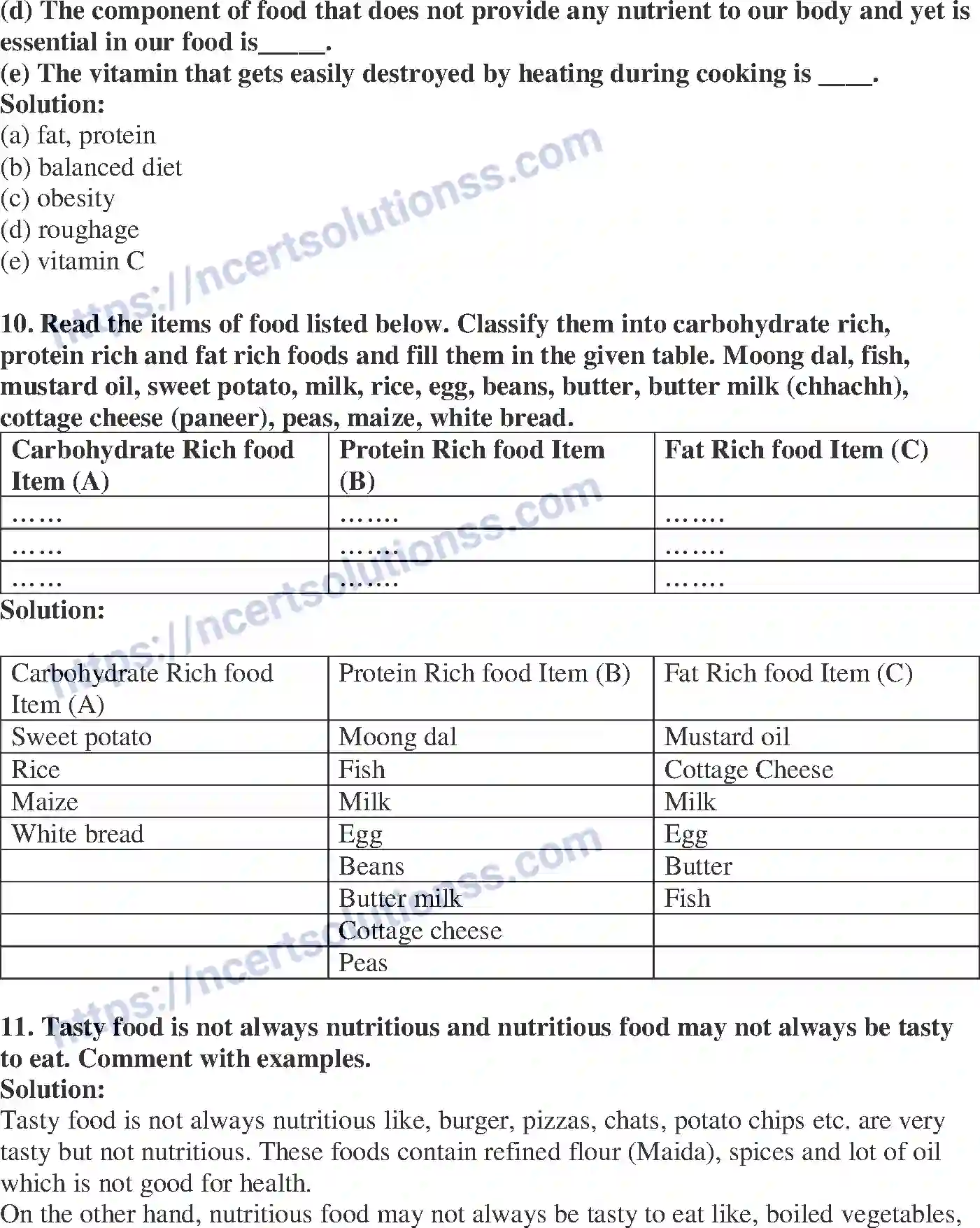 NCERT-Exemplar-Solution-Class-6-Science-Components-of-Food-256-page-4
