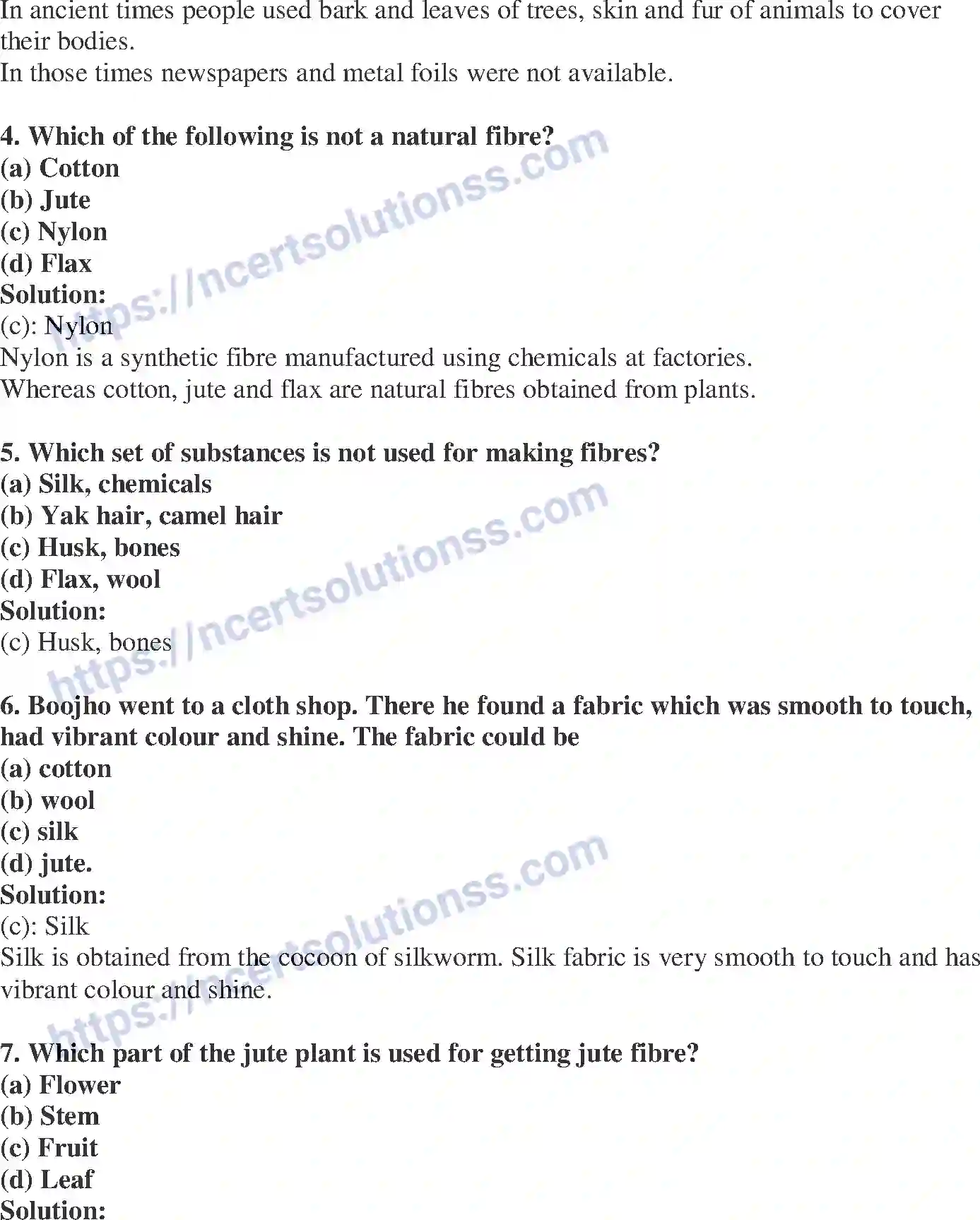 NCERT-Exemplar-Solution-Class-6-Science-Fibre-to-Fabric-257-page-2