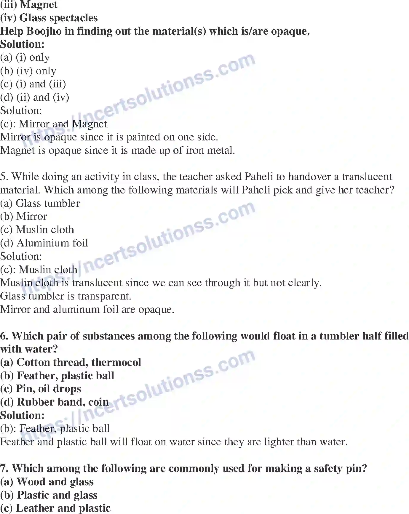 NCERT-Exemplar-Solution-Class-6-Science-Sorting-Materials-and-Groups-258-page-2