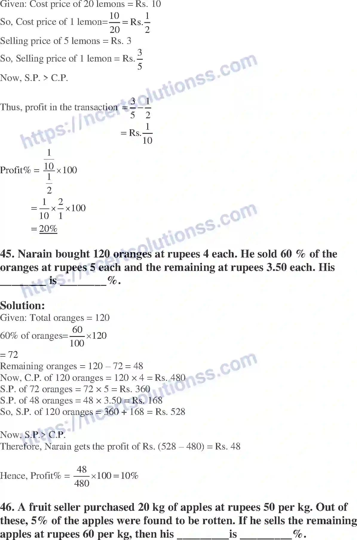 NCERT-Exemplar-Solution-Class-7-Mathematics-Comparing-Quantities-222-page-15