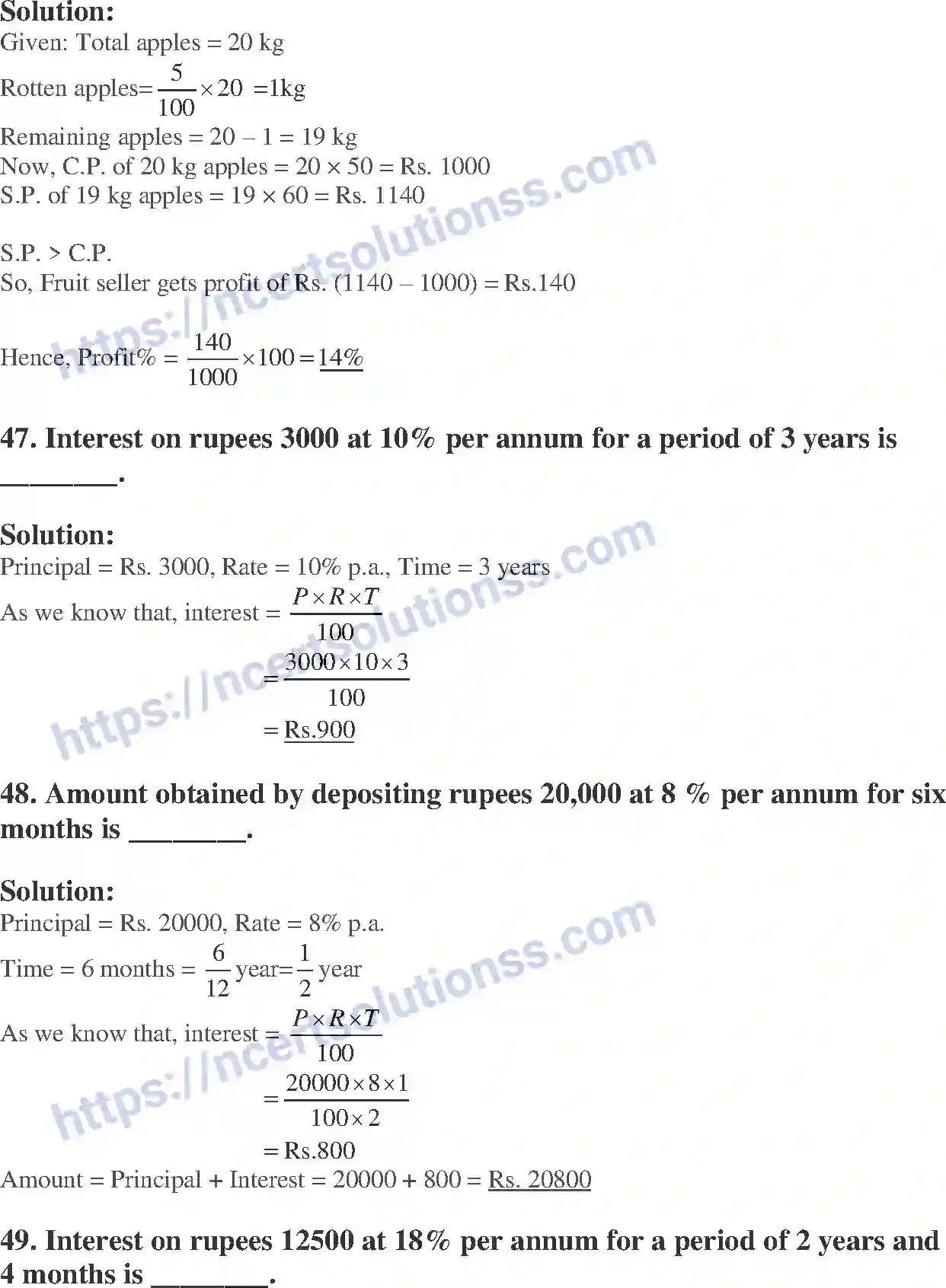 NCERT-Exemplar-Solution-Class-7-Mathematics-Comparing-Quantities-222-page-16