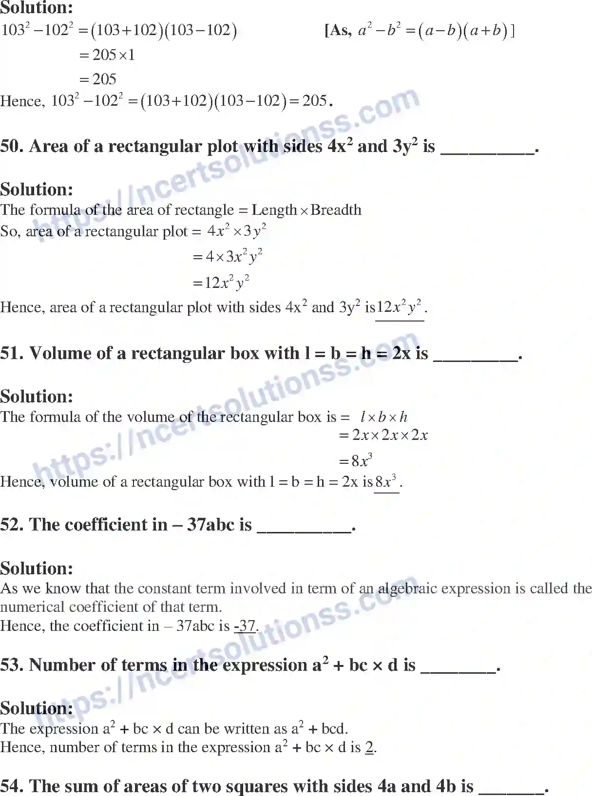 NCERT-Exemplar-Solution-Class-8-Mathematics-Algebraic-Expressions-Identities-and-Factorization-191-page-13