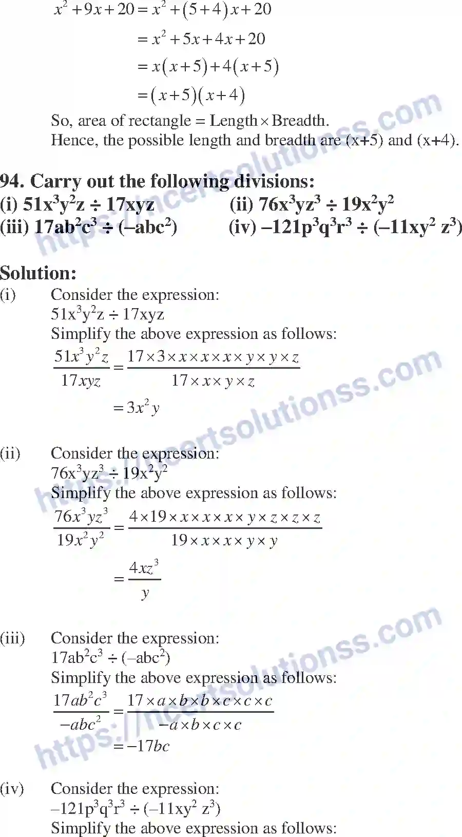 NCERT-Exemplar-Solution-Class-8-Mathematics-Algebraic-Expressions-Identities-and-Factorization-191-page-56