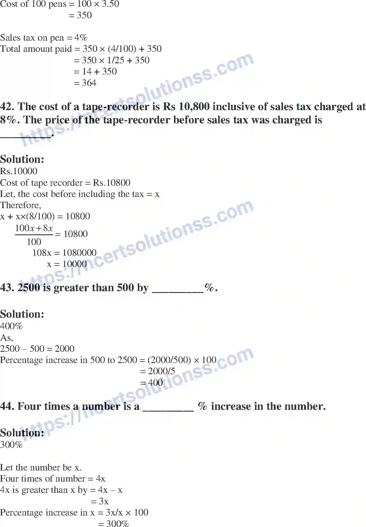 NCERT-Exemplar-Solution-Class-8-Mathematics-Comparing-Quantities-193-page-15