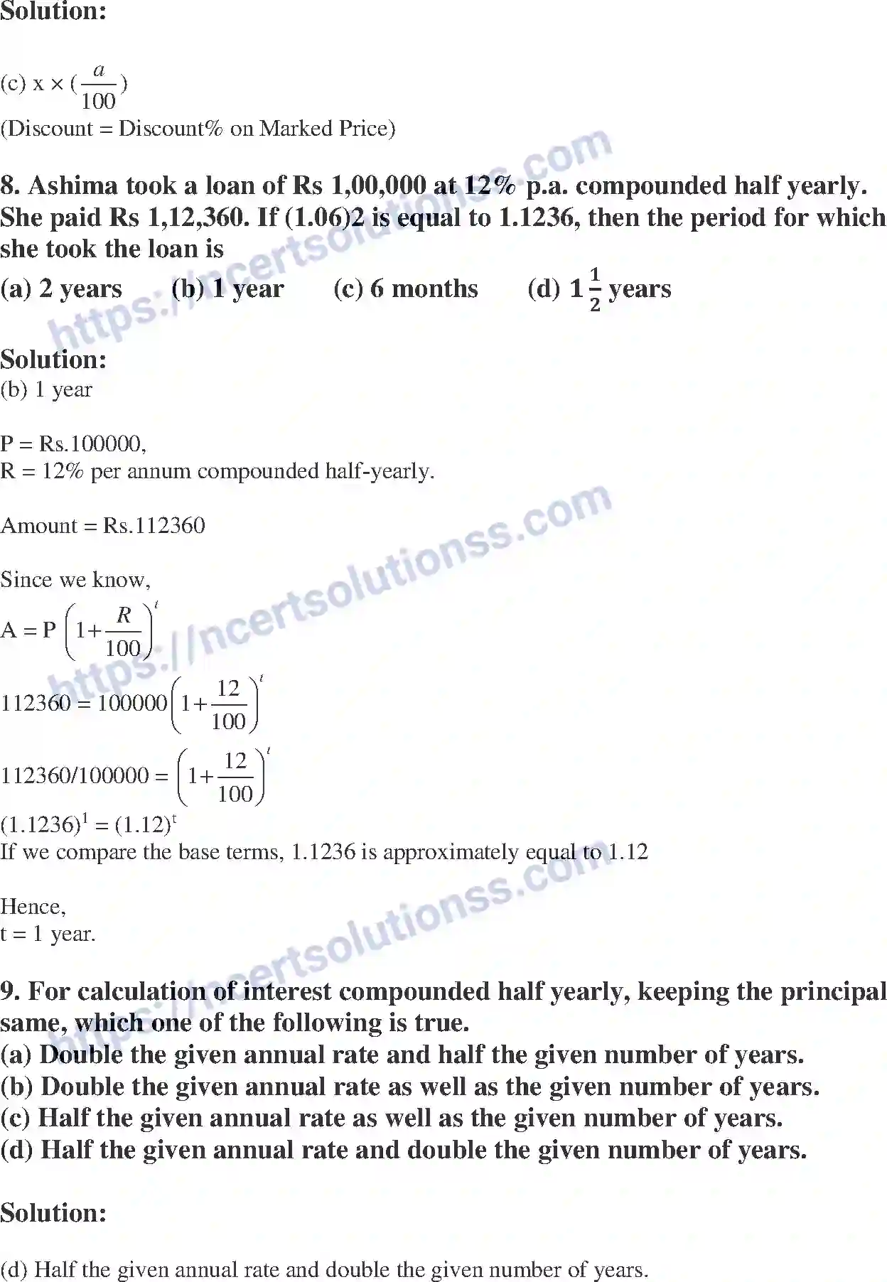 NCERT-Exemplar-Solution-Class-8-Mathematics-Comparing-Quantities-193-page-4
