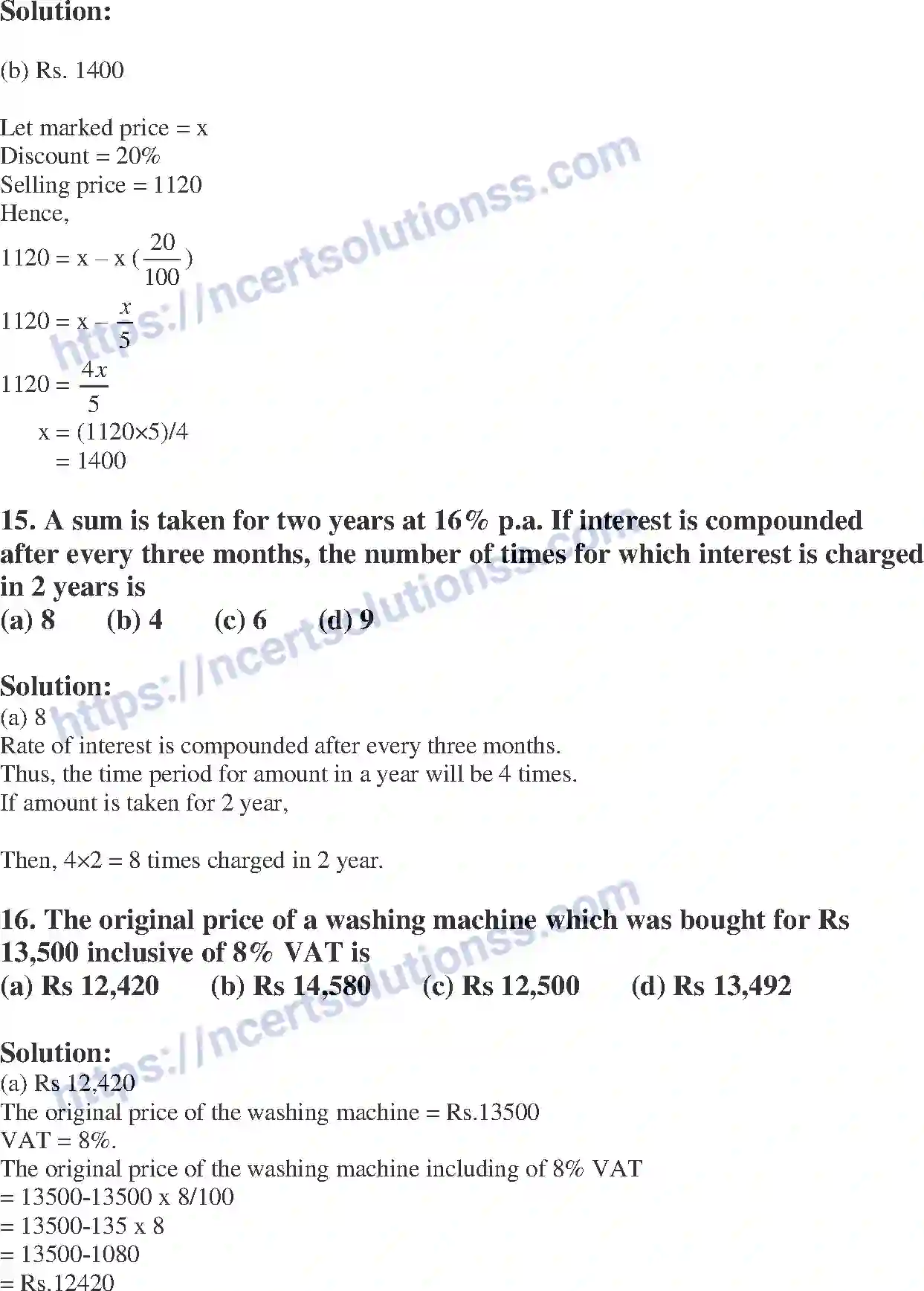 NCERT-Exemplar-Solution-Class-8-Mathematics-Comparing-Quantities-193-page-7