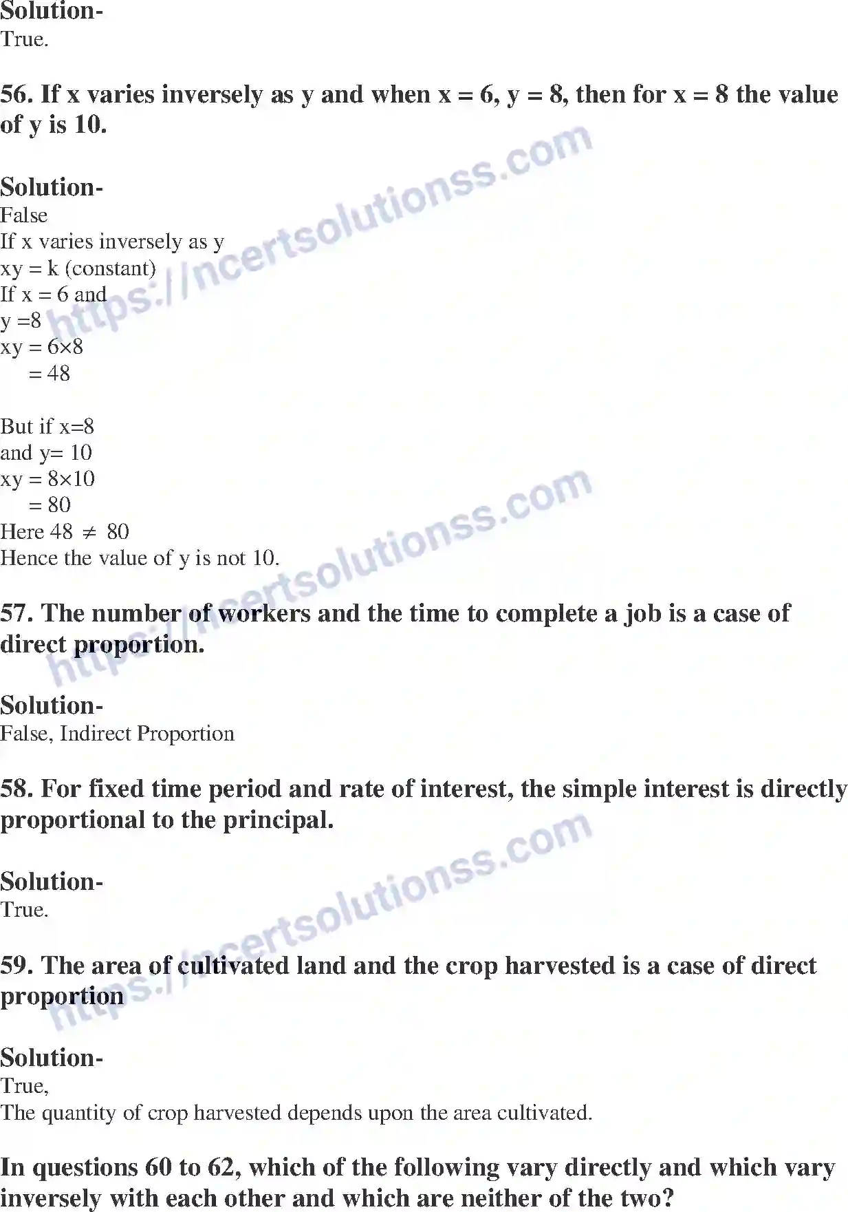 NCERT-Exemplar-Solution-Class-8-Mathematics-Direct-and-Inverse-Proportions-194-page-17