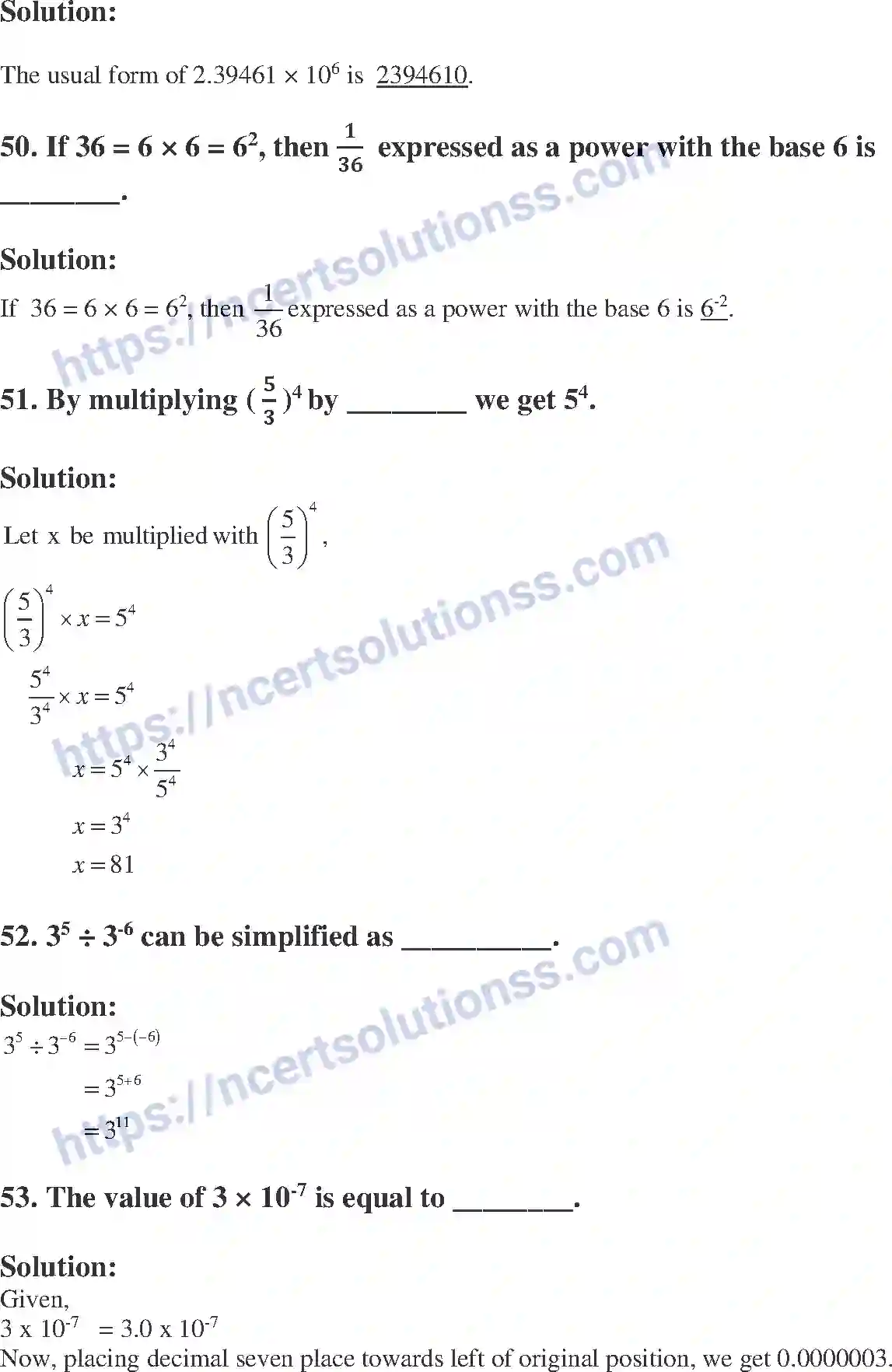 NCERT-Exemplar-Solution-Class-8-Mathematics-Exponents-and-Powers-192-page-12