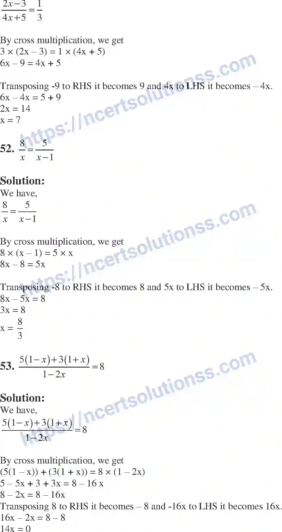 NCERT-Exemplar-Solution-Class-8-Mathematics-Linear-Equation-in-one-Variable-188-page-19