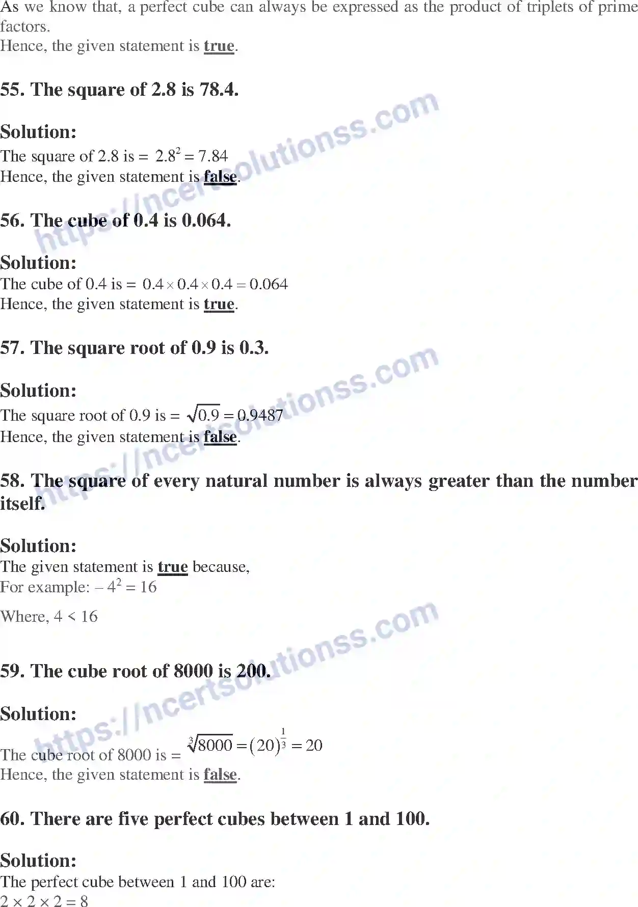 NCERT-Exemplar-Solution-Class-8-Mathematics-Square-Square-Root-and-Cube-Cube-Root-187-page-14