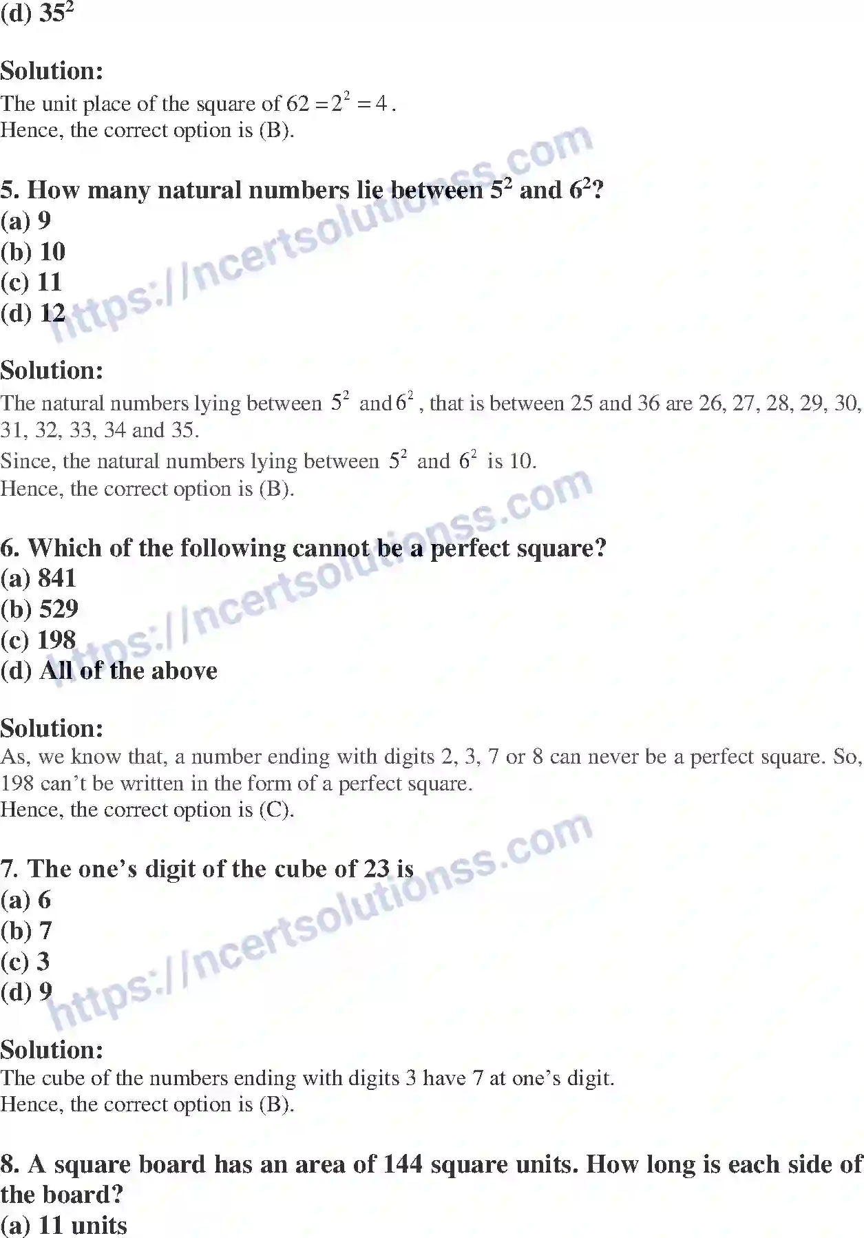 NCERT-Exemplar-Solution-Class-8-Mathematics-Square-Square-Root-and-Cube-Cube-Root-187-page-2
