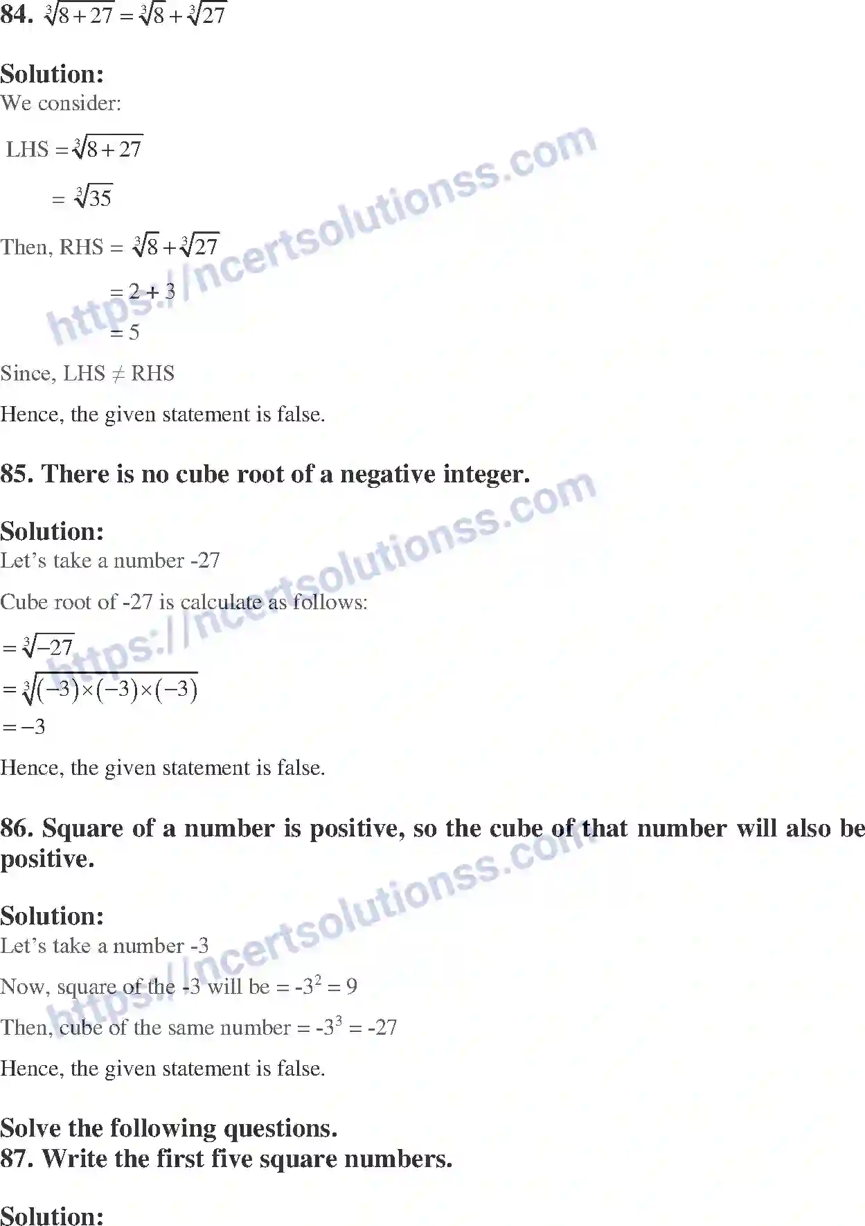 NCERT-Exemplar-Solution-Class-8-Mathematics-Square-Square-Root-and-Cube-Cube-Root-187-page-20