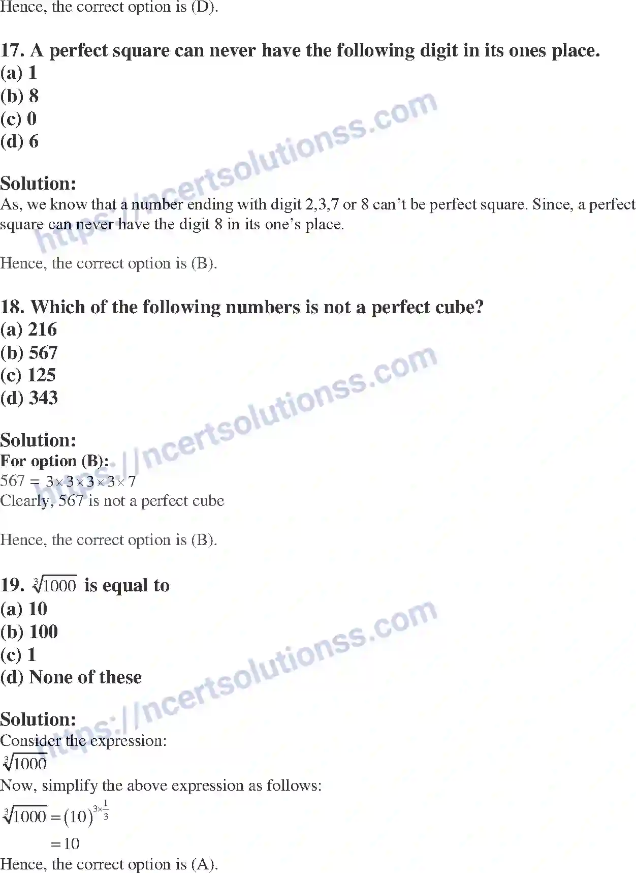 NCERT-Exemplar-Solution-Class-8-Mathematics-Square-Square-Root-and-Cube-Cube-Root-187-page-6