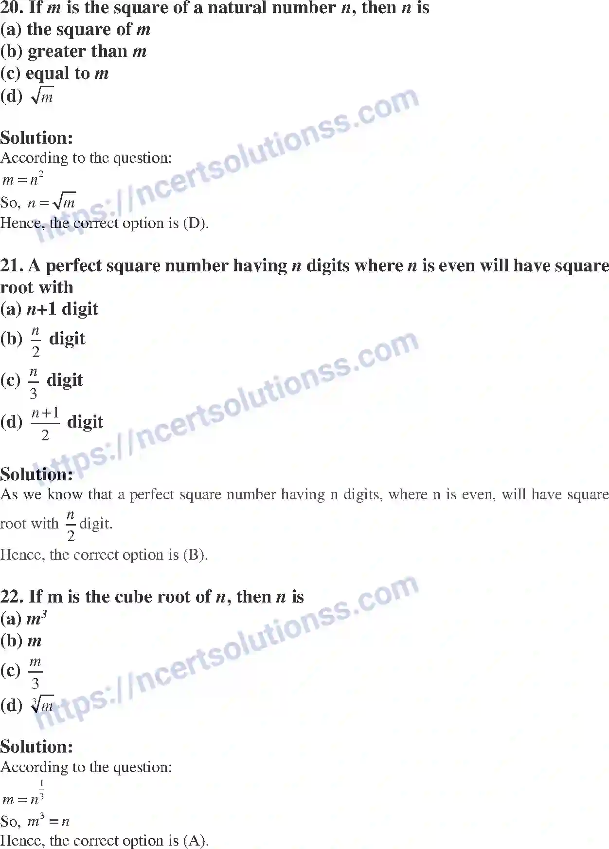 NCERT-Exemplar-Solution-Class-8-Mathematics-Square-Square-Root-and-Cube-Cube-Root-187-page-7