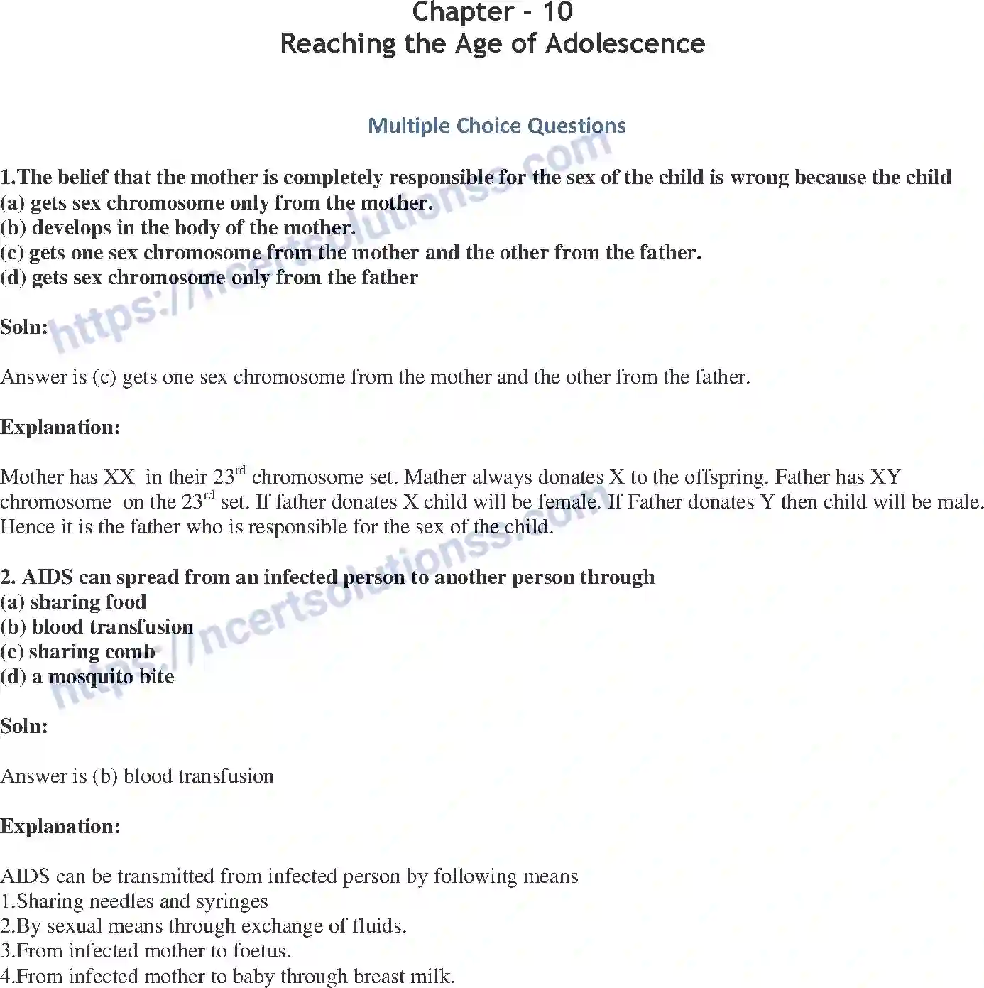 NCERT-Exemplar-Solution-Class-8-Science-Reaching-the-Age-of-Adolescence-207-page-1