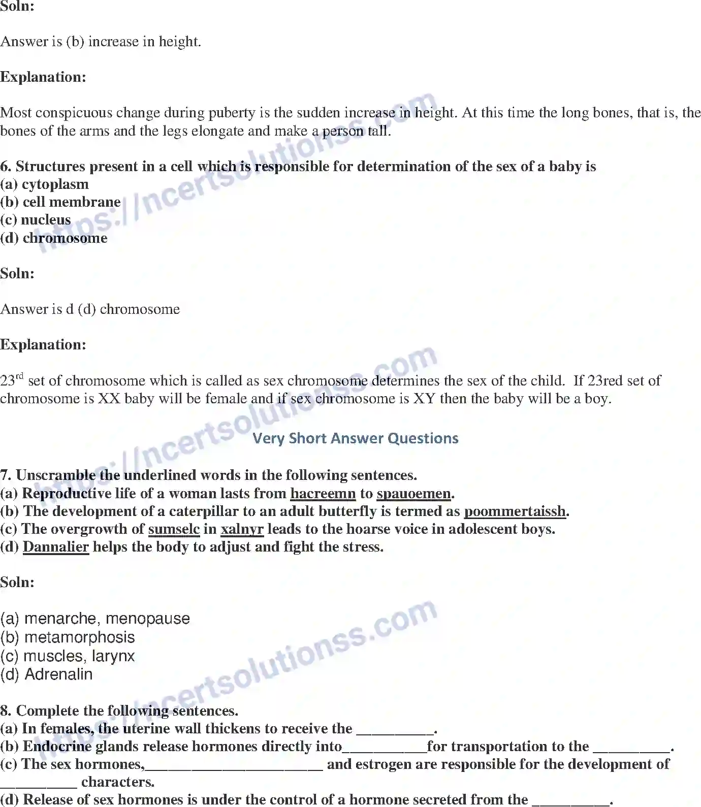 NCERT-Exemplar-Solution-Class-8-Science-Reaching-the-Age-of-Adolescence-207-page-3