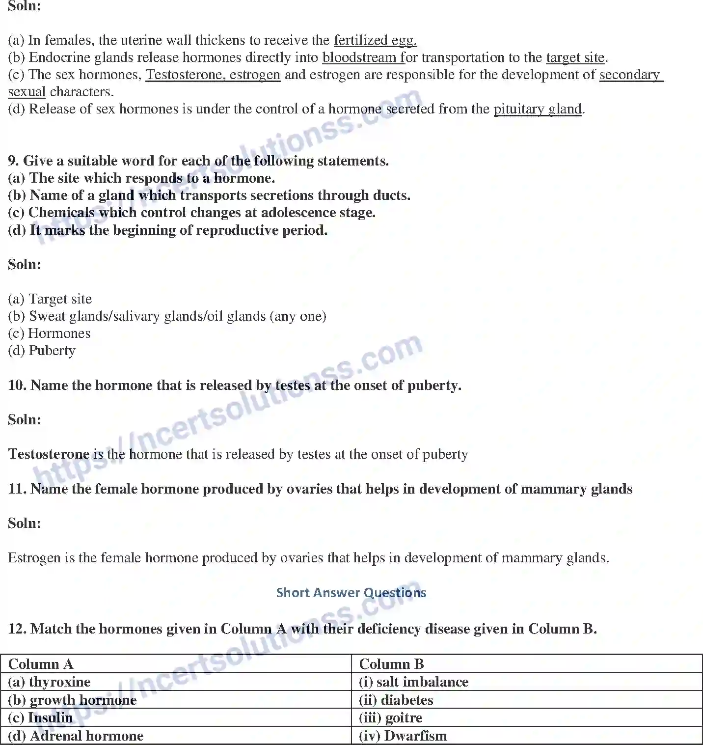 NCERT-Exemplar-Solution-Class-8-Science-Reaching-the-Age-of-Adolescence-207-page-4
