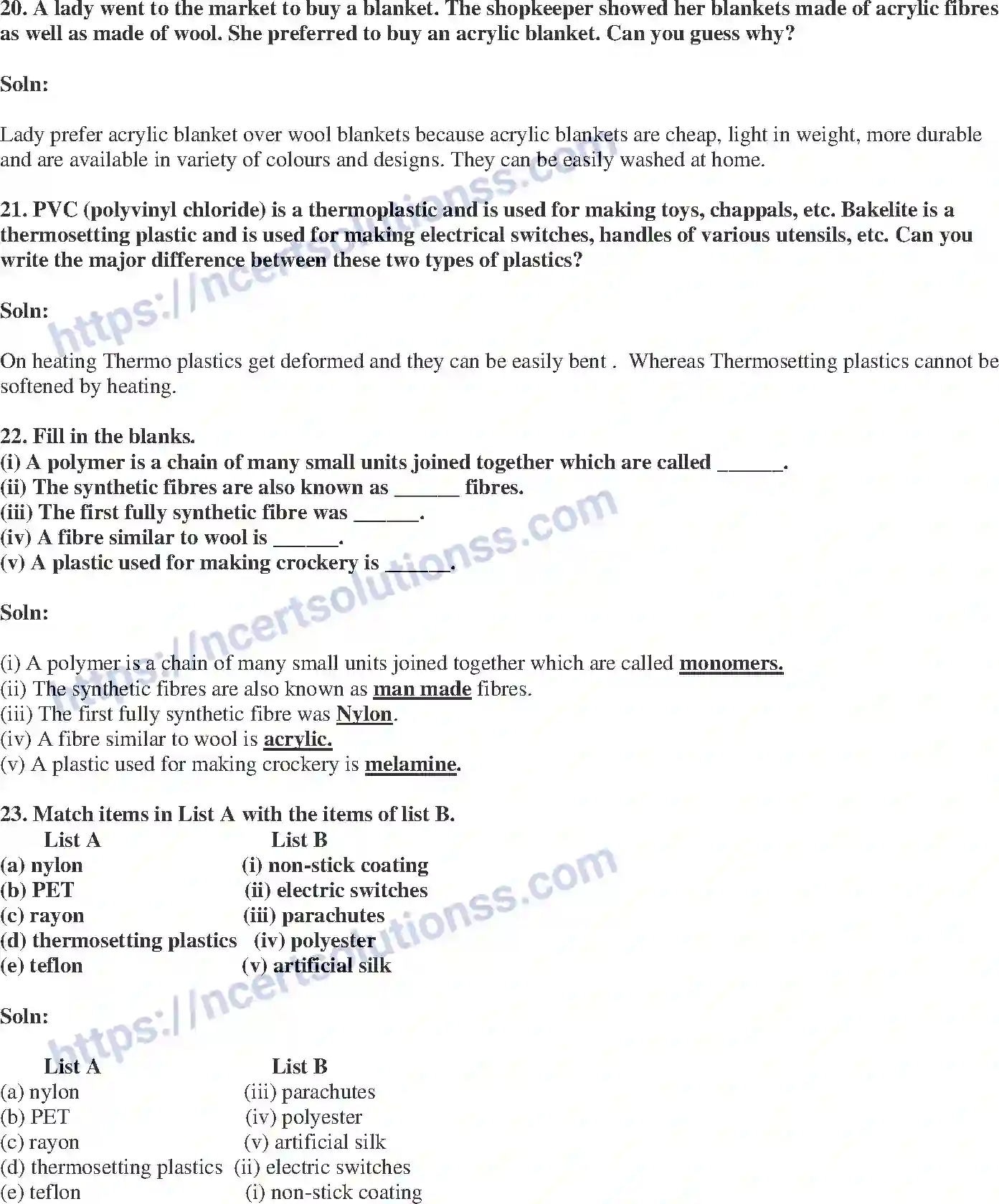 NCERT-Exemplar-Solution-Class-8-Science-Synthetic-Fibres-and-Plastics-200-page-6