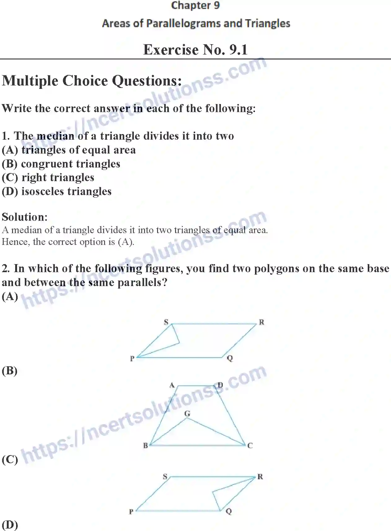 NCERT-Exemplar-Solution-Class-9-Mathematics-Areas-of-Parallelograms-and-Triangles-164-page-1
