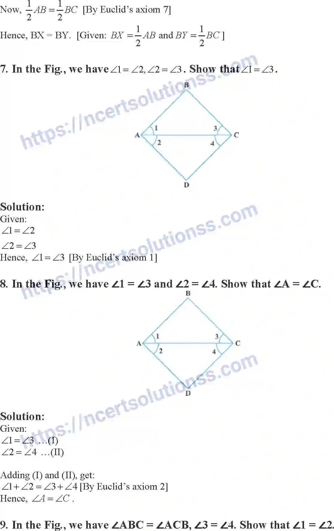 NCERT-Exemplar-Solution-Class-9-Mathematics-Introduction-to-Euclid’s-Geometry-160-page-11