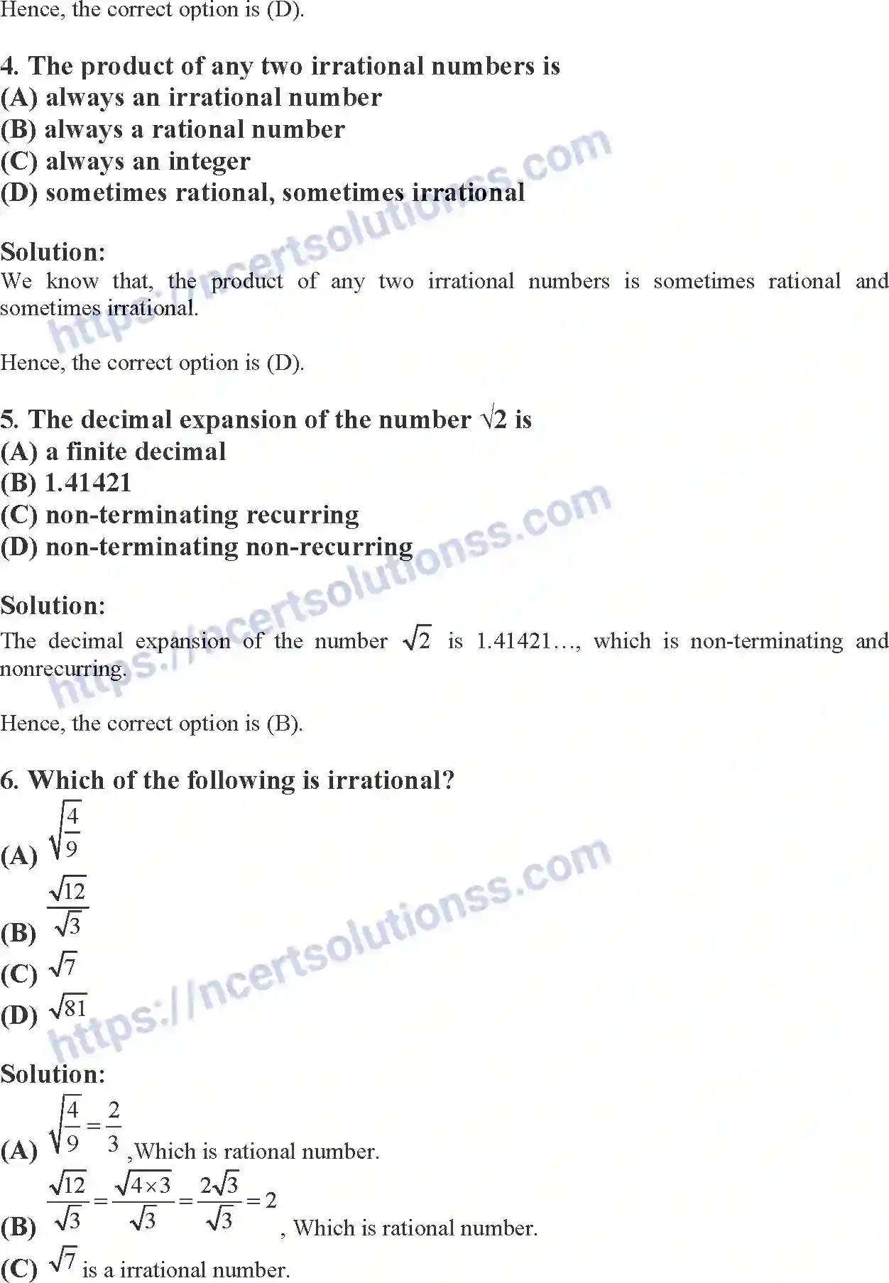NCERT-Exemplar-Solution-Class-9-Mathematics-Number-System-156-page-2