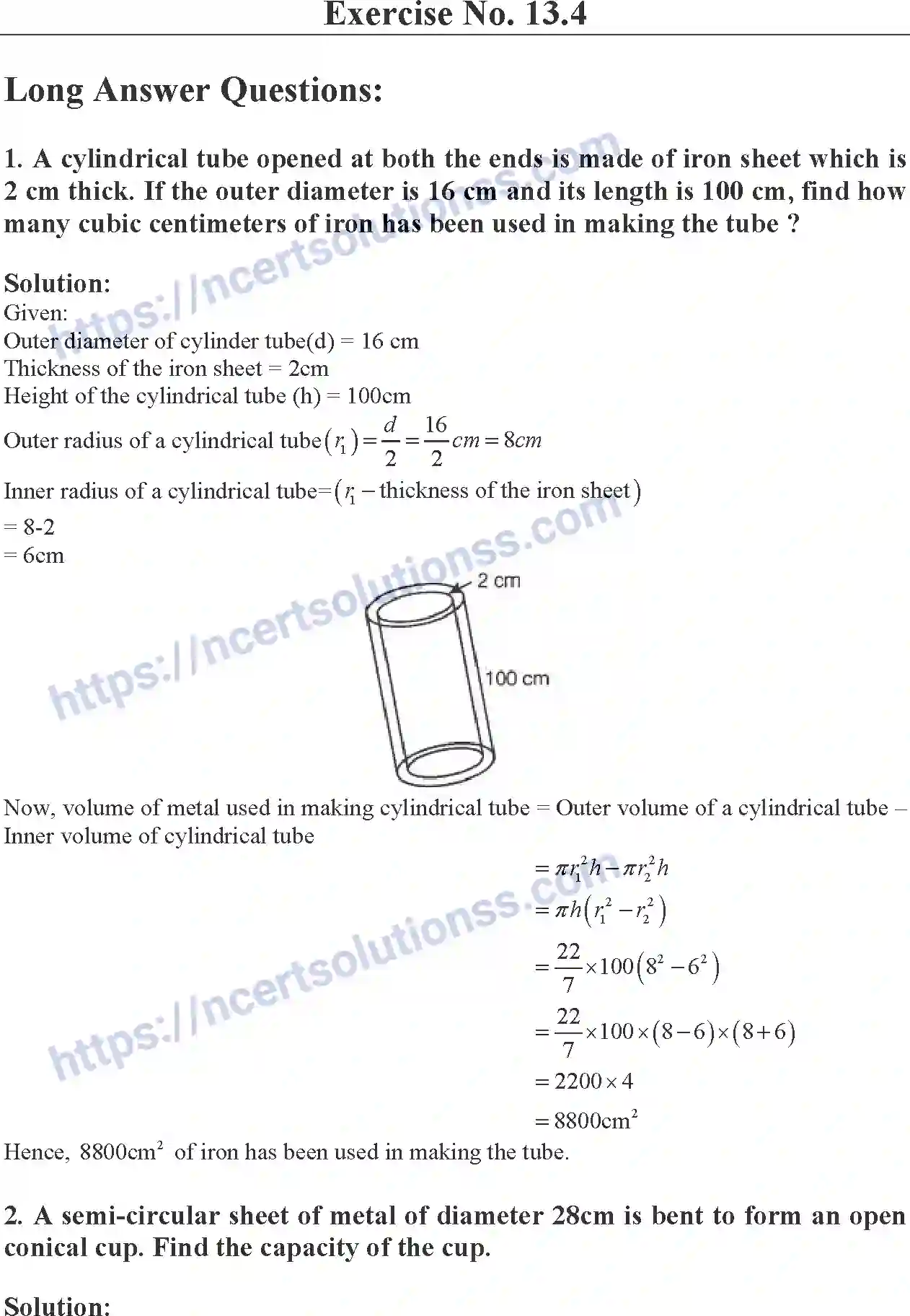 NCERT-Exemplar-Solution-Class-9-Mathematics-Surface-Areas-and-Volumes-168-page-16