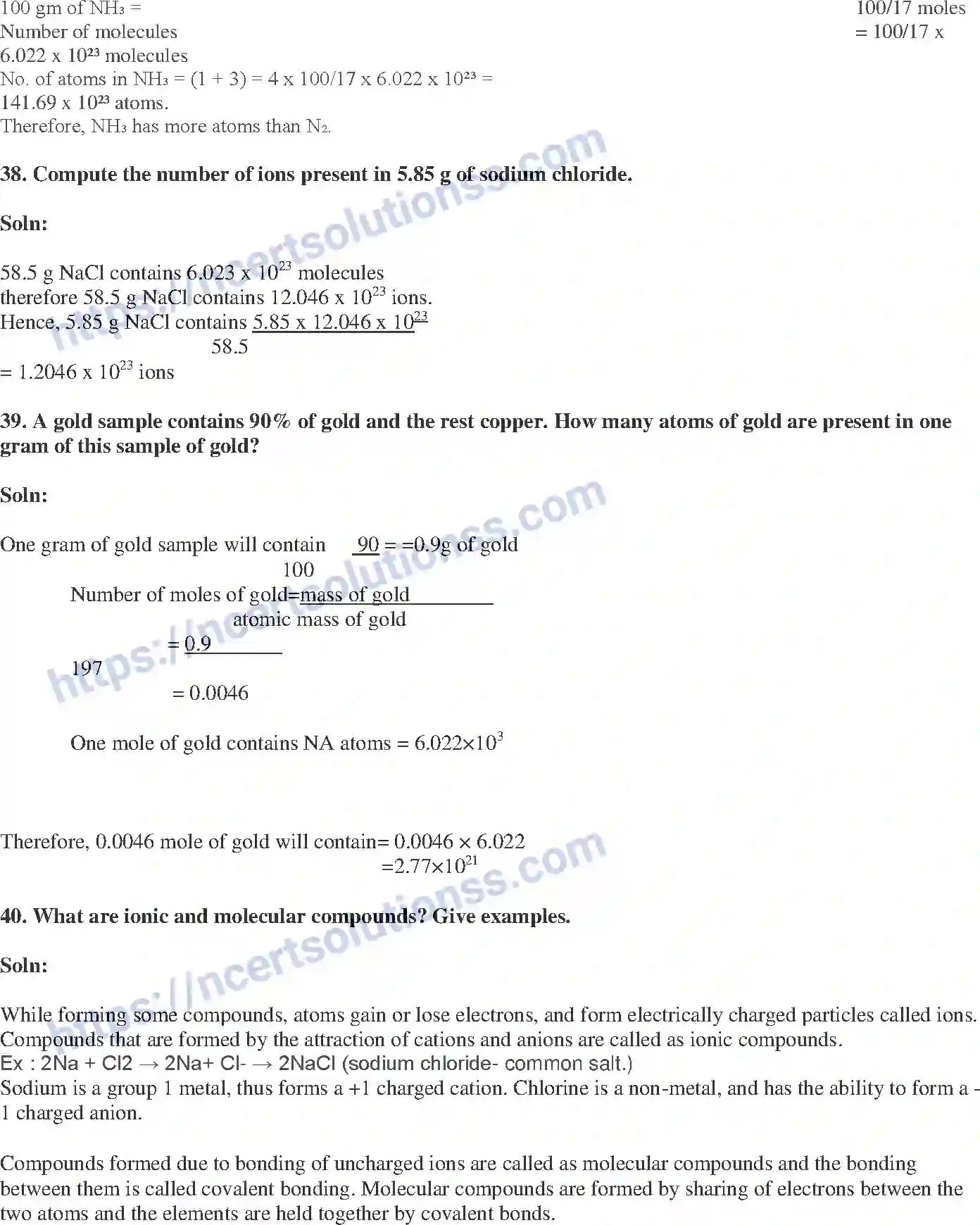 NCERT-Exemplar-Solution-Class-9-Science-Atoms-and-Molecules-172-page-15