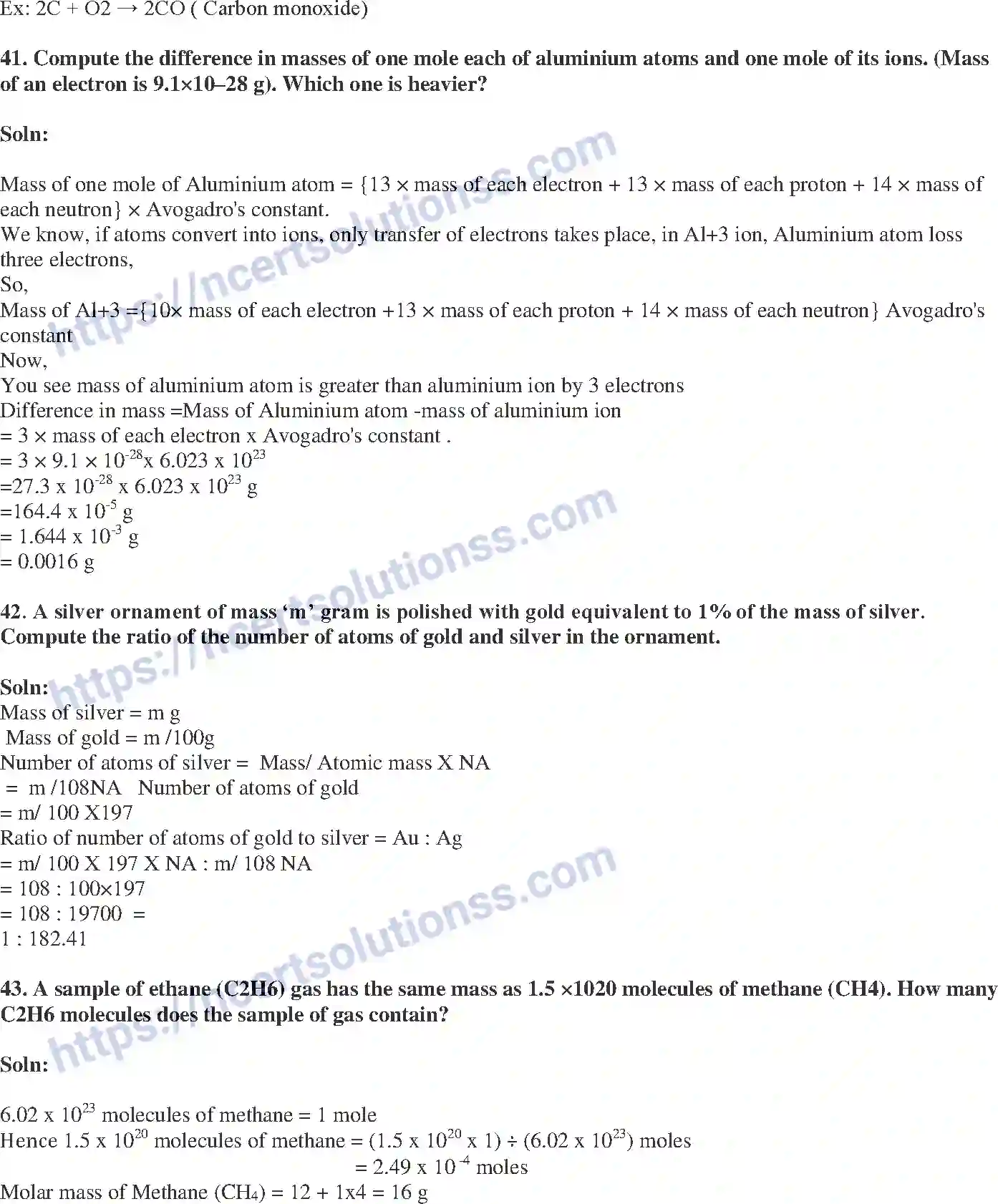 NCERT-Exemplar-Solution-Class-9-Science-Atoms-and-Molecules-172-page-16