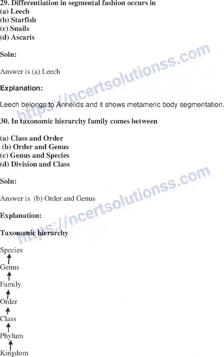 NCERT-Exemplar-Solution-Class-9-Science-Diversity-in-Living-Organisms-176-page-10