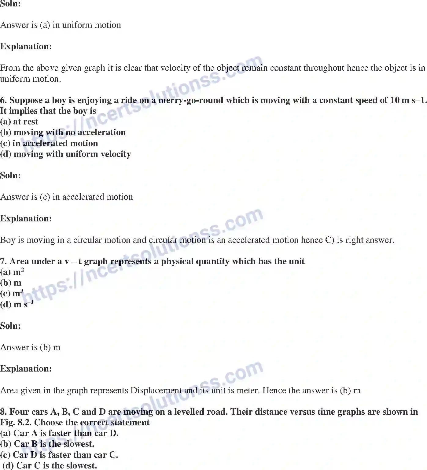 NCERT-Exemplar-Solution-Class-9-Science-Motion-177-page-3